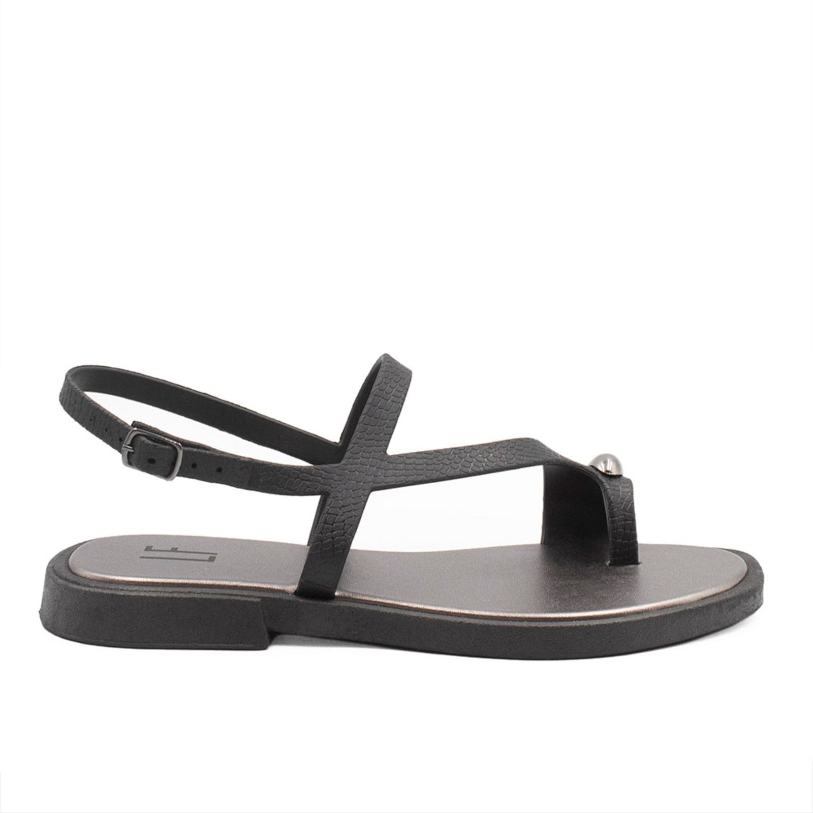 Rasteira Zatta Metal Dedo Debby