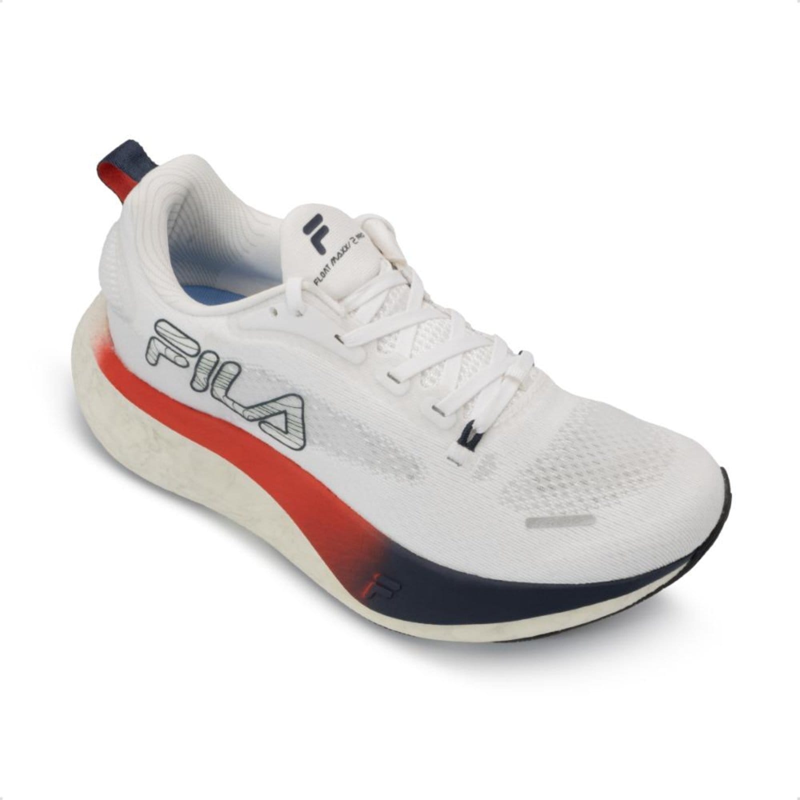 Vista 2 Tênis Fila Masculino Float Maxxi 2 Pro Corrida Fila branco