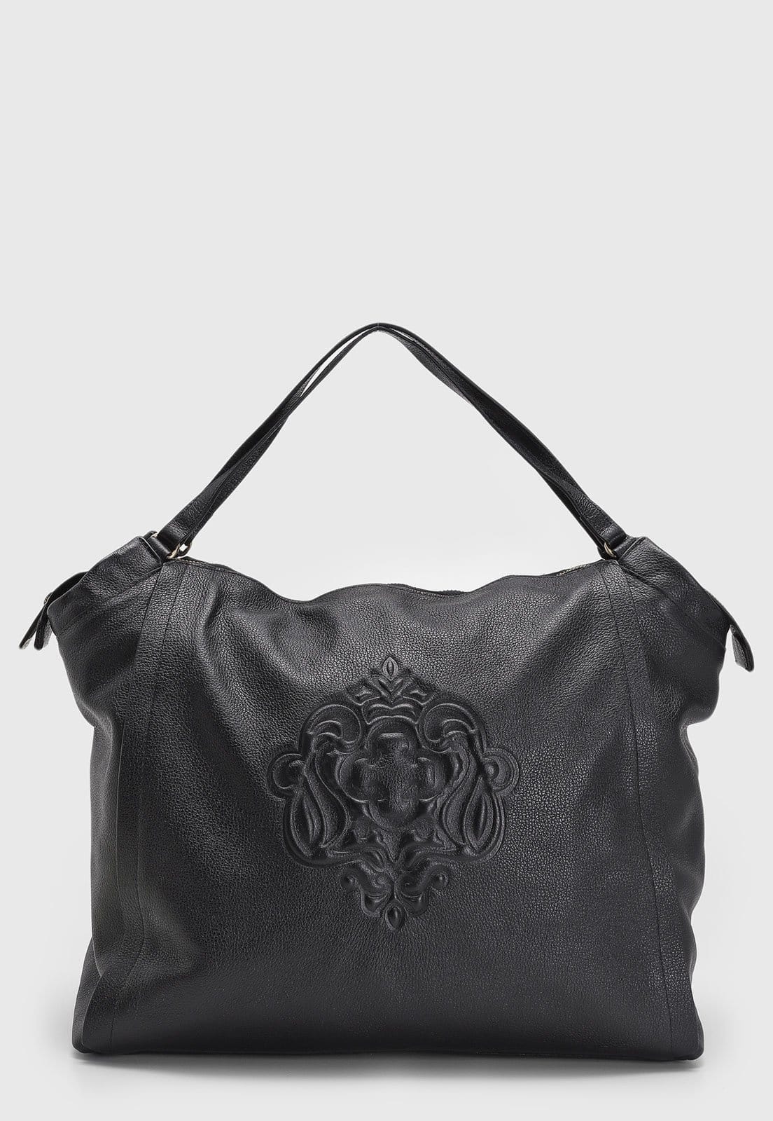 Vista principal Bolsa Tiracolo Feminina Capodarte Shopper Preta Capodarte preto