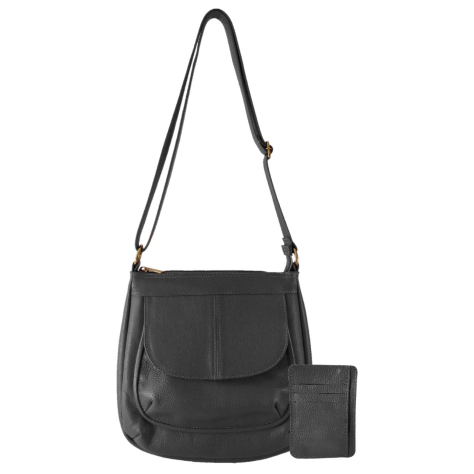 Kit Bolsa e Porta Cartões TopGrife Couro