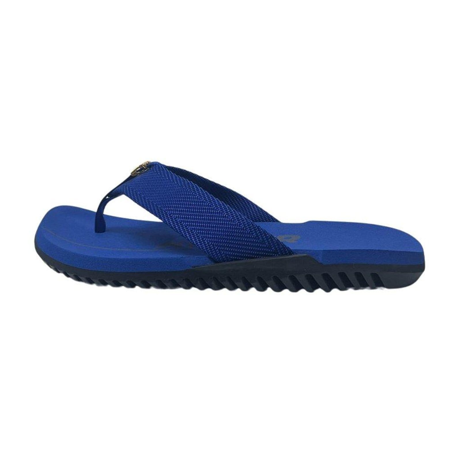 Vista 2 Chinelo Kenner Nk6 Masculino Azul e Preto Preto 745 preto azul
