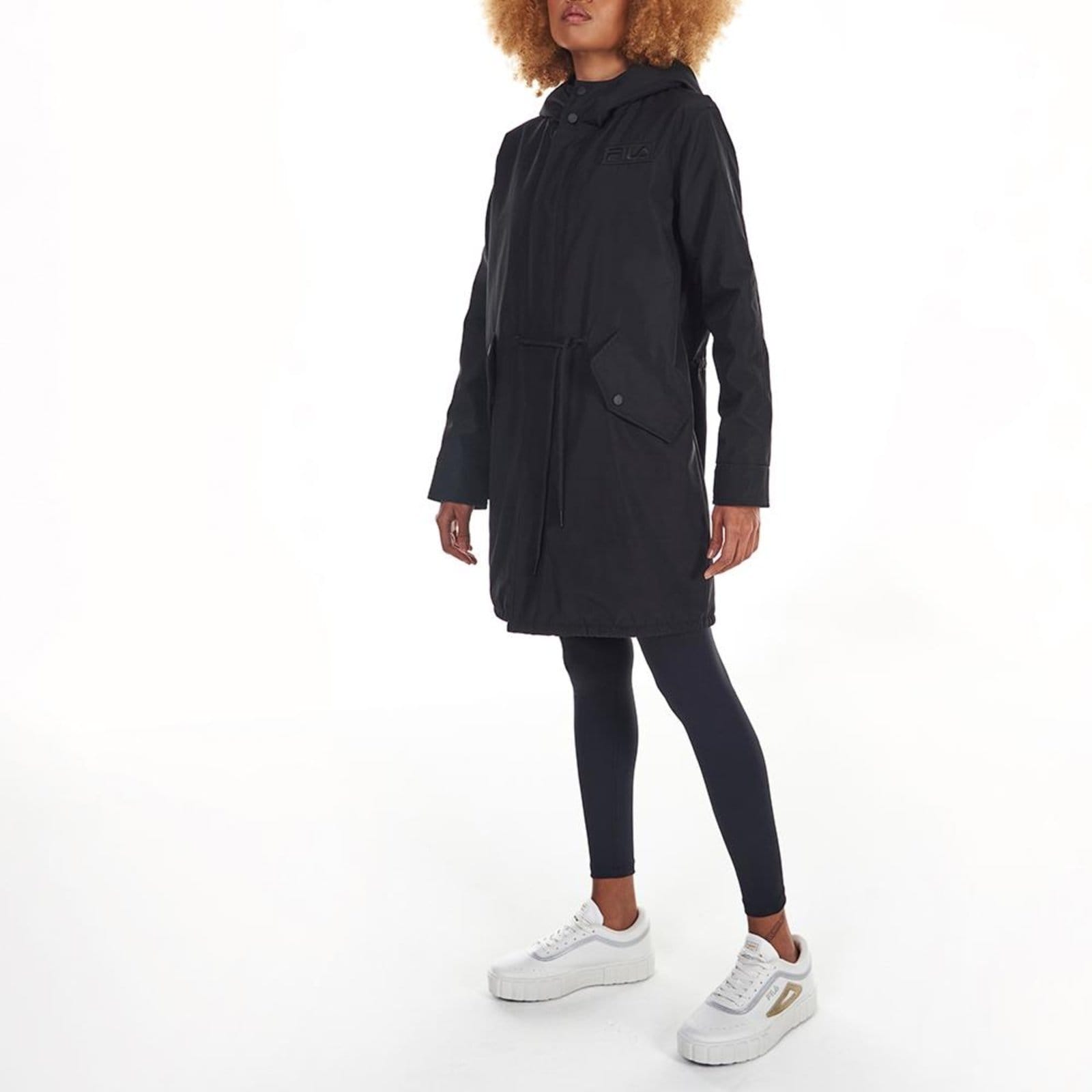 Vista 2 Parka Fila Sport Trench Feminina Fila incolor