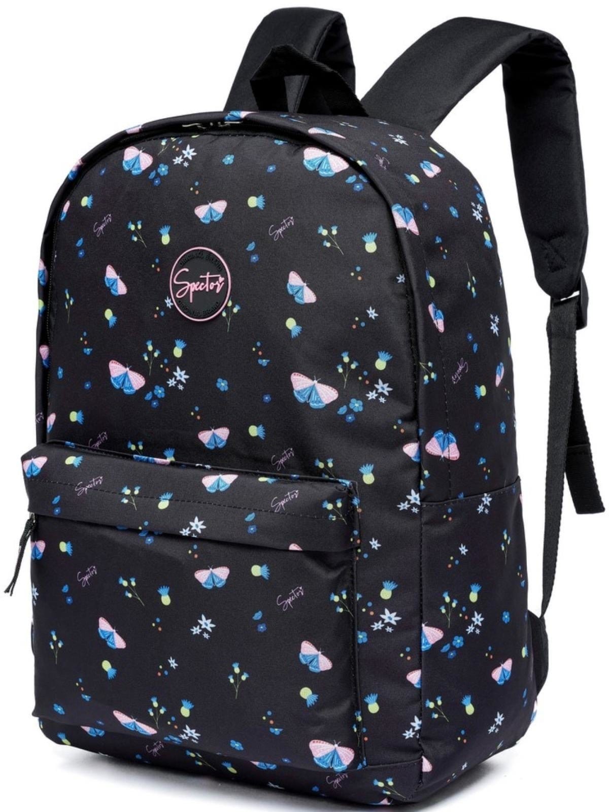 Vista 2 Infantil - Mochila Spector Feminina Faculdade Reforçada Trabalho Original Spector preto