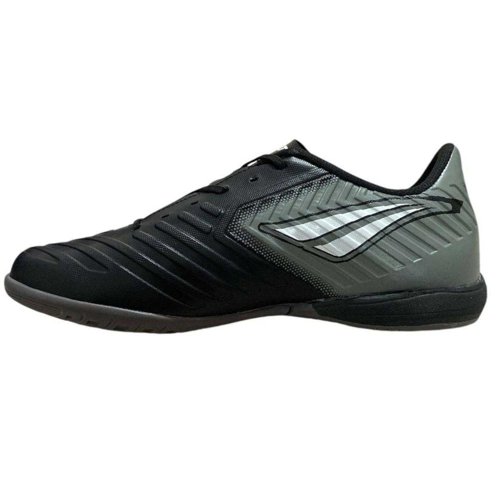 Vista 2 Chuteira Futsal Penalty Digital Y2 Penalty preto