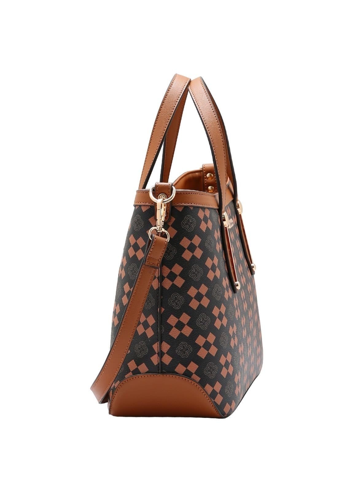 Vista 2 Bolsa Feminina Chenson New Elemento Gráfico 3485294 Chenson preto