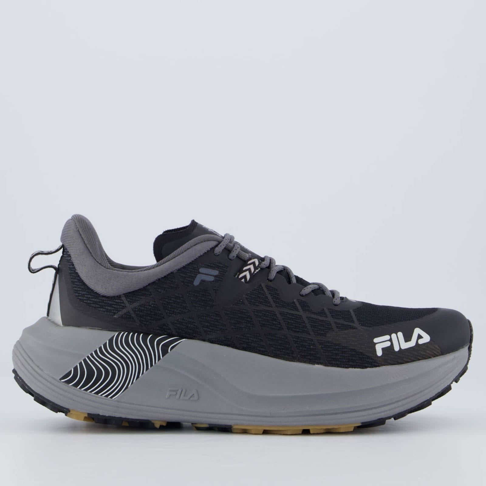 Tênis Fila Racer Skytrail Feminino e Cinza