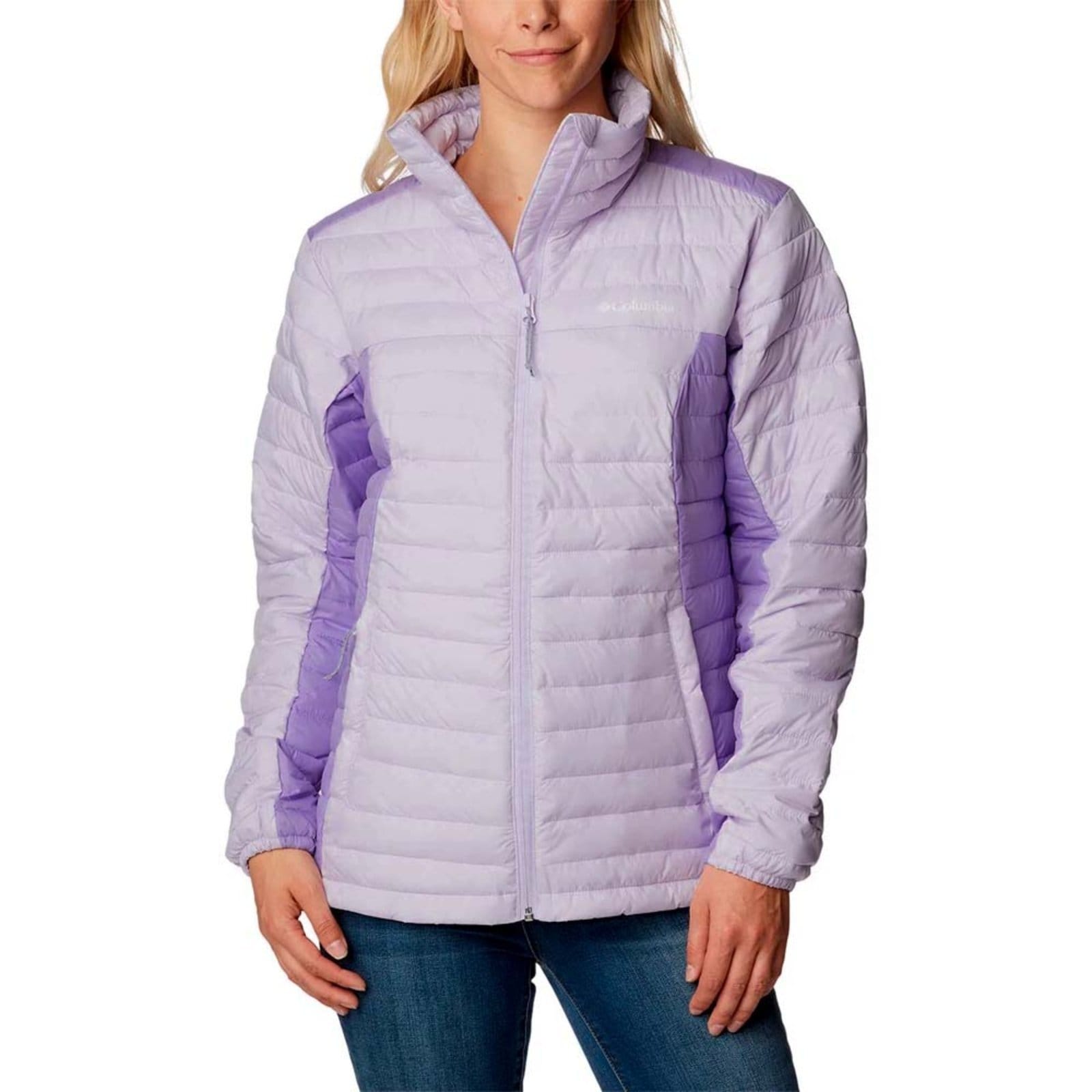 Vista principal Jaqueta Columbia Silver Falls Full Zip Roxo Feminino Columbia roxo silver