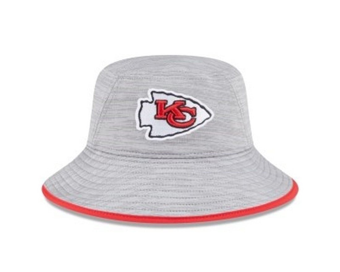 Vista principal Headwear New Era Chapeu Bucket Kansas City Chiefs new era vermelho