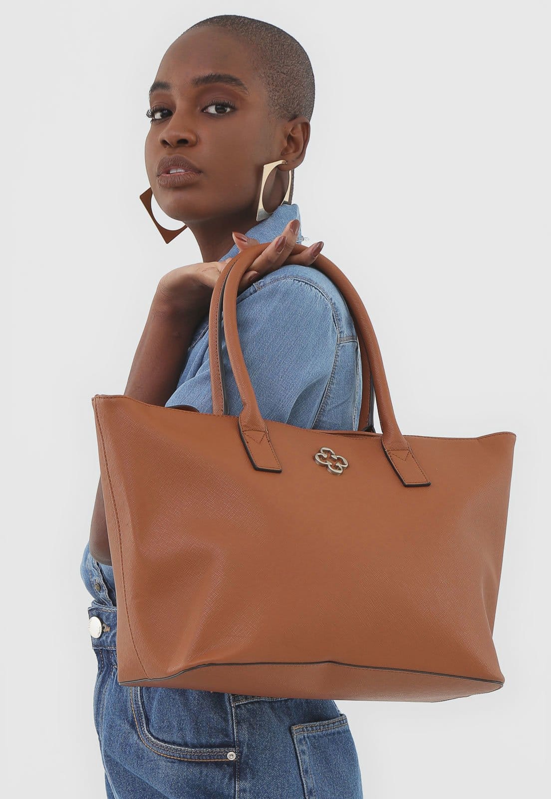 Bolsa Sacola Capodarte Textura