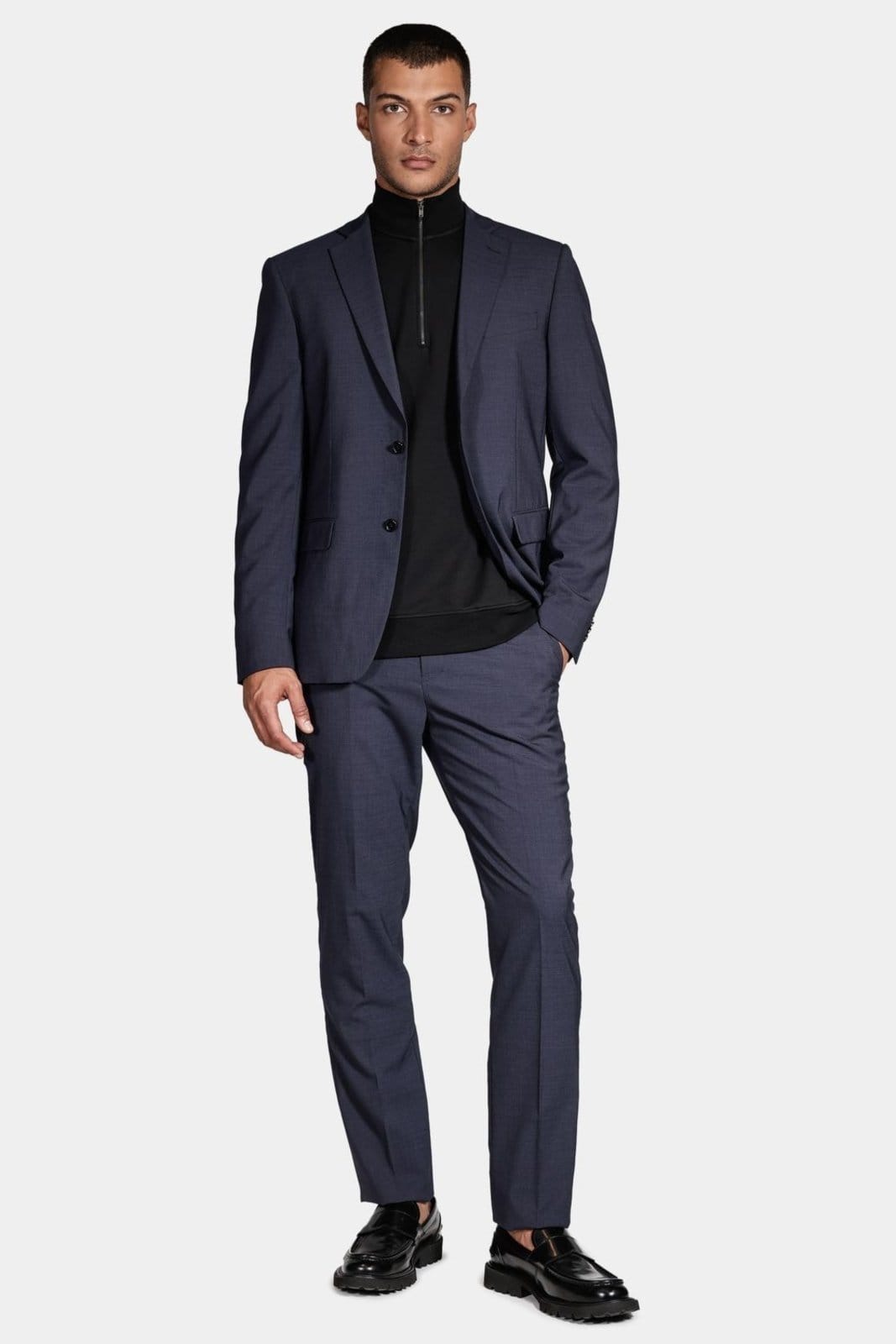 Vista 2 Moletom Aramis Half Zíper Aramis preto