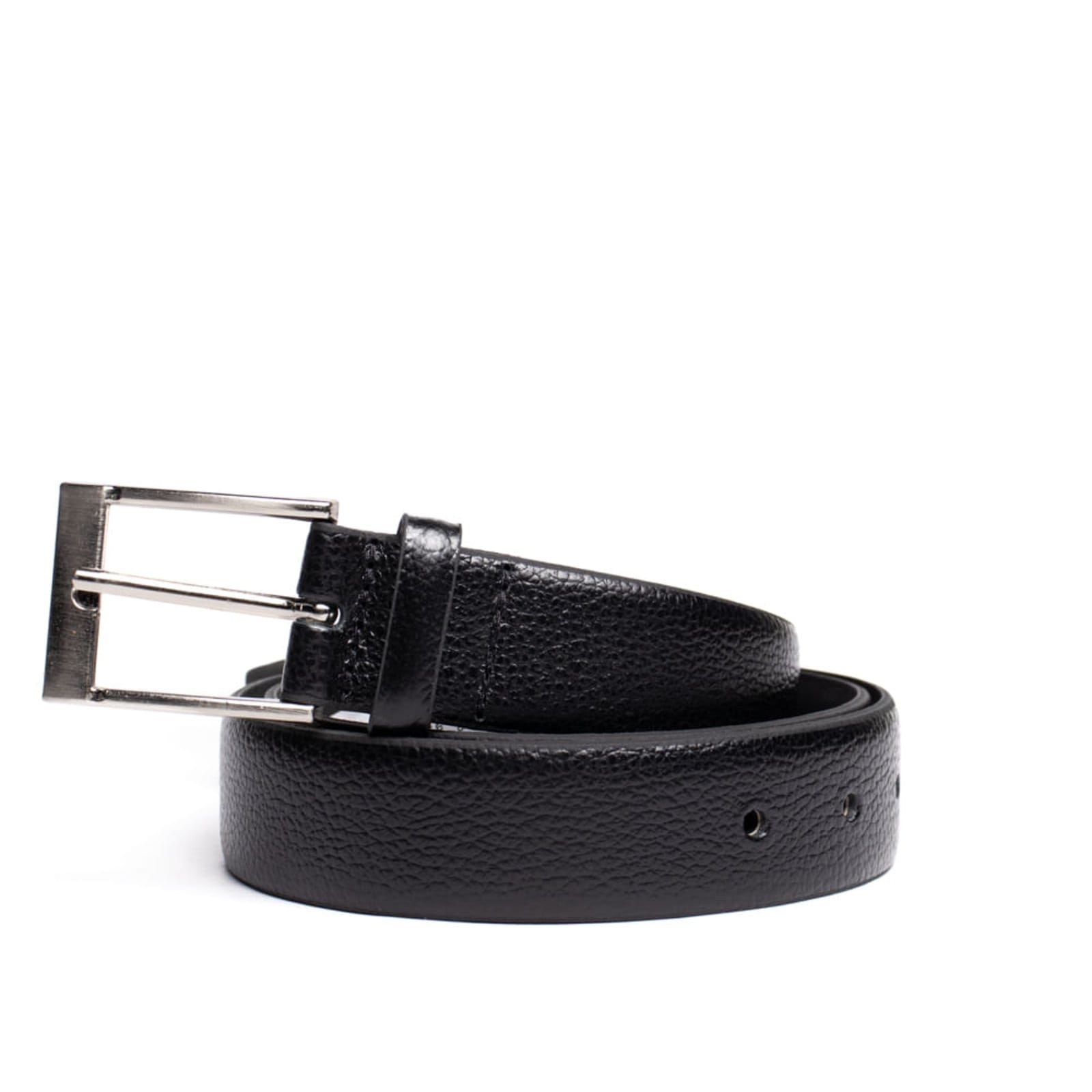 Cinto Masculino Fasolo Couro Social G212143 751 Níquel