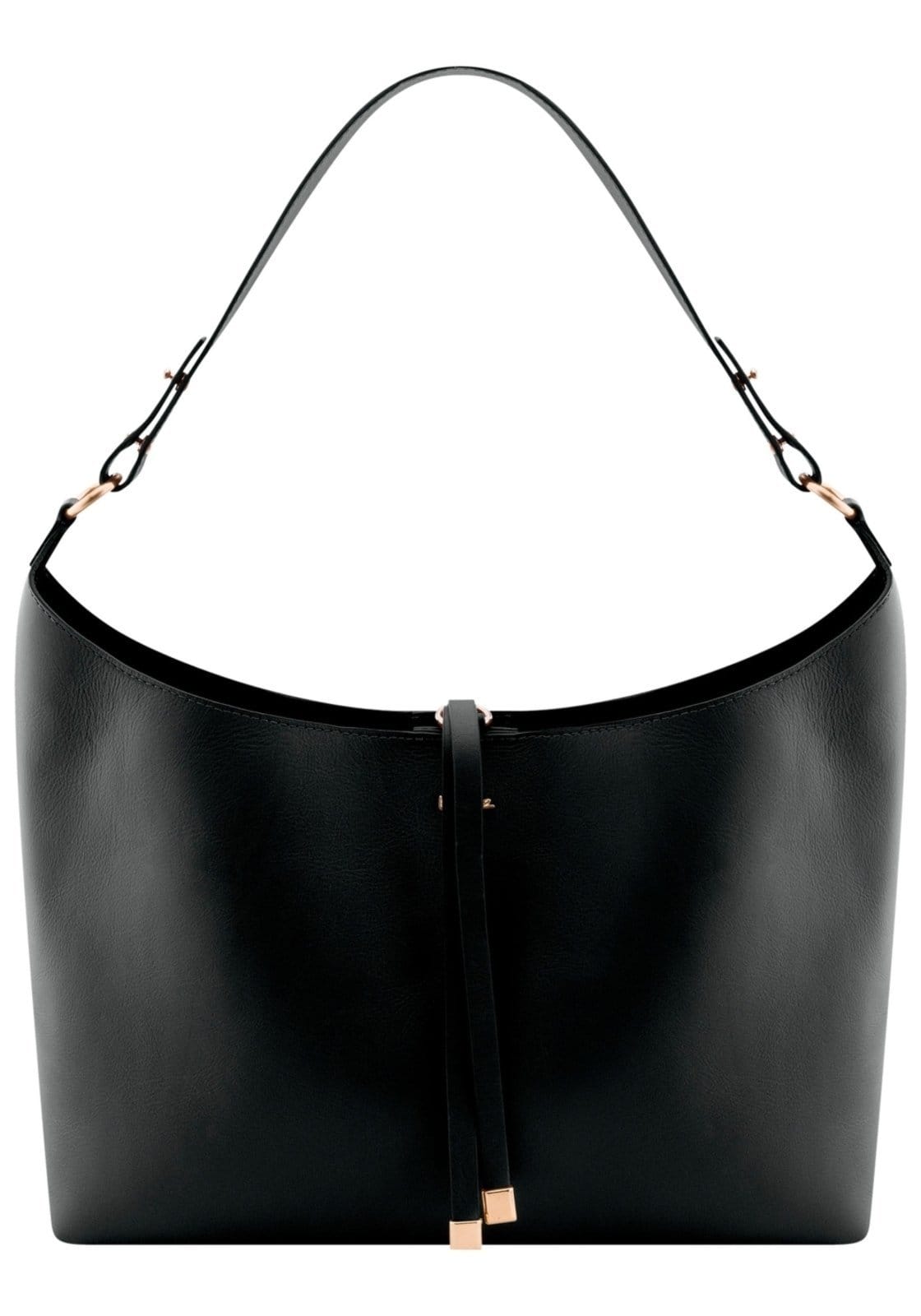 Bolsa Grande em Couro com Alça Média