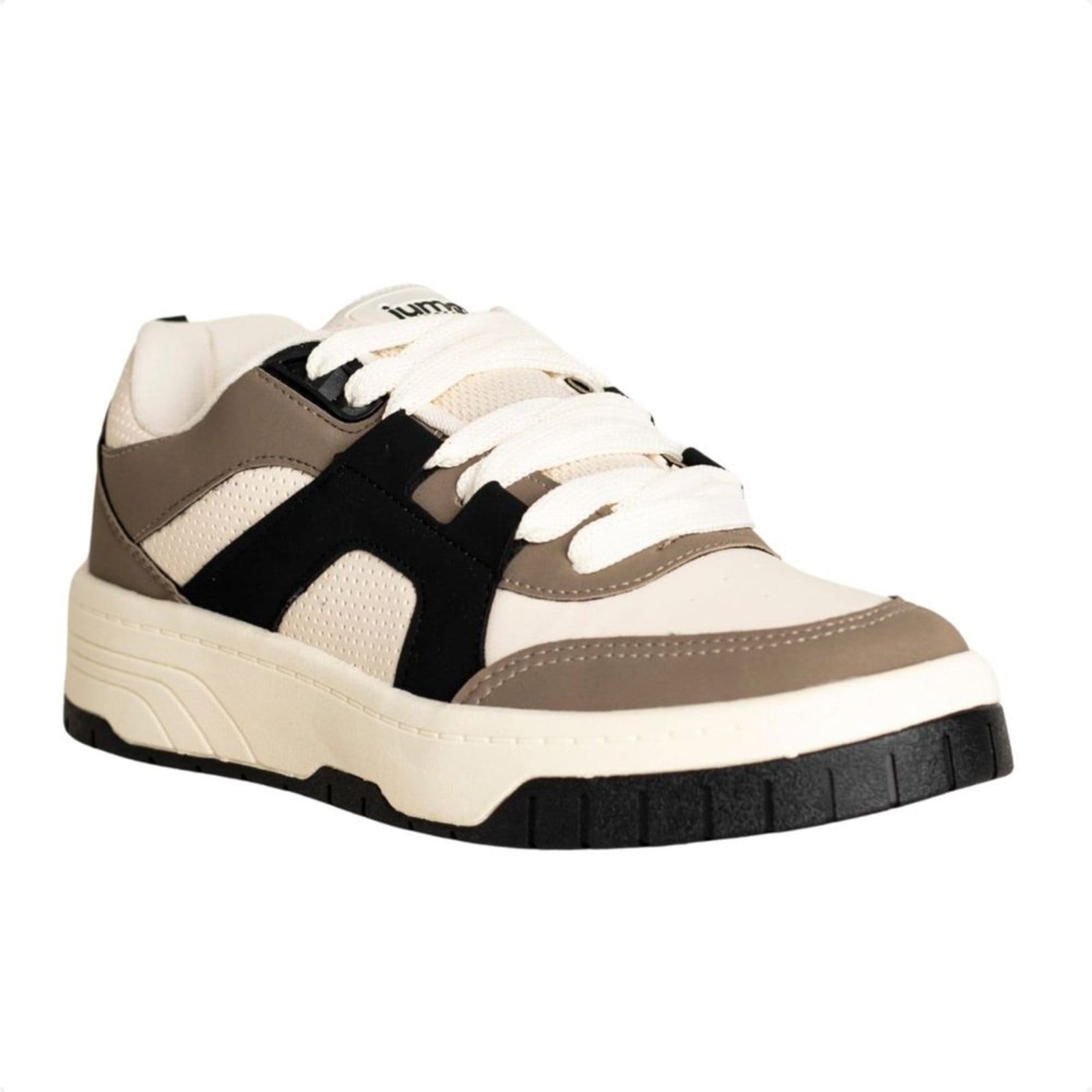 Vista 2 Tênis Jump Strike Marrom Jump dourado