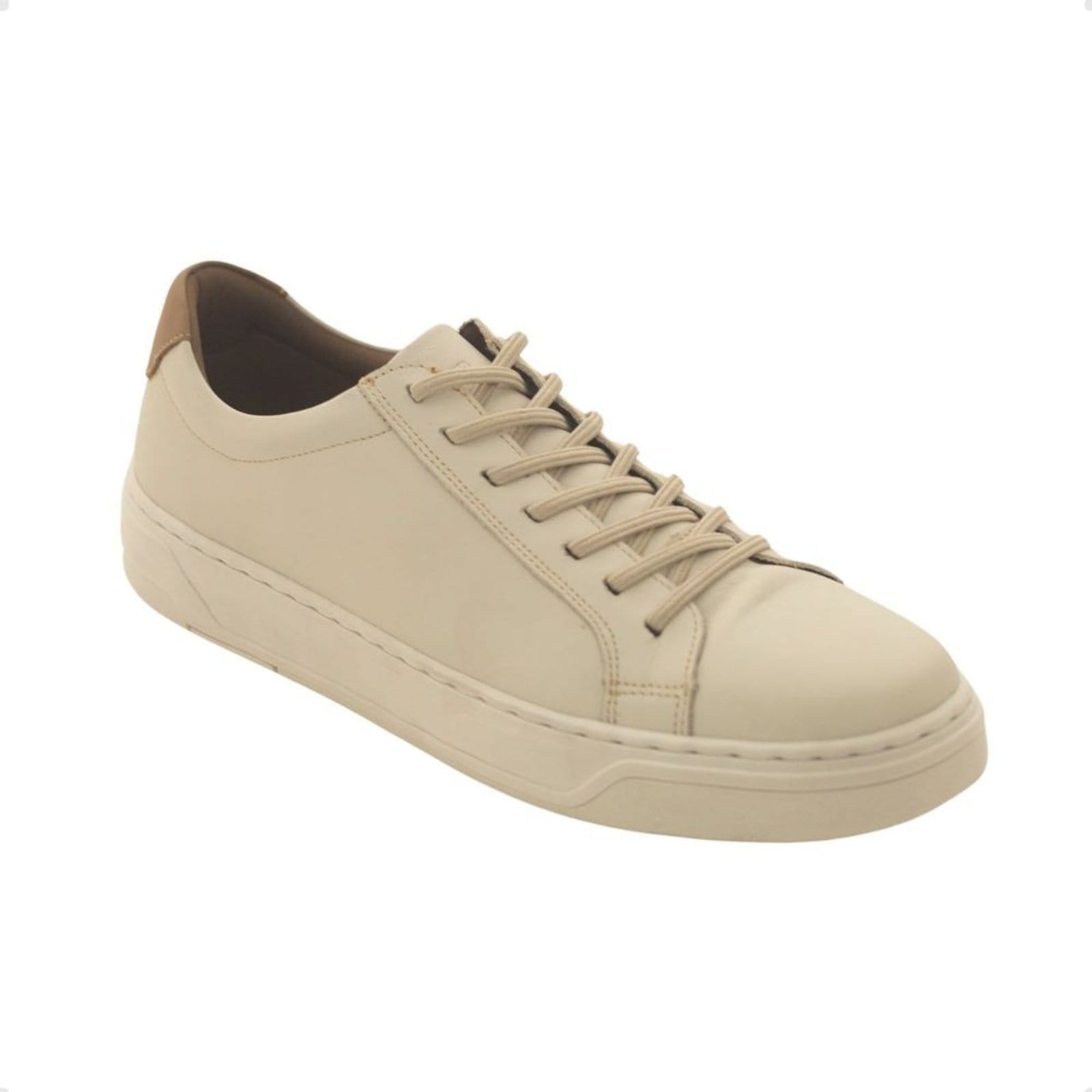 Vista 2 Sapatênis Masculino Original Enzo Ribeiro Bege Enzo Ribeiro preto