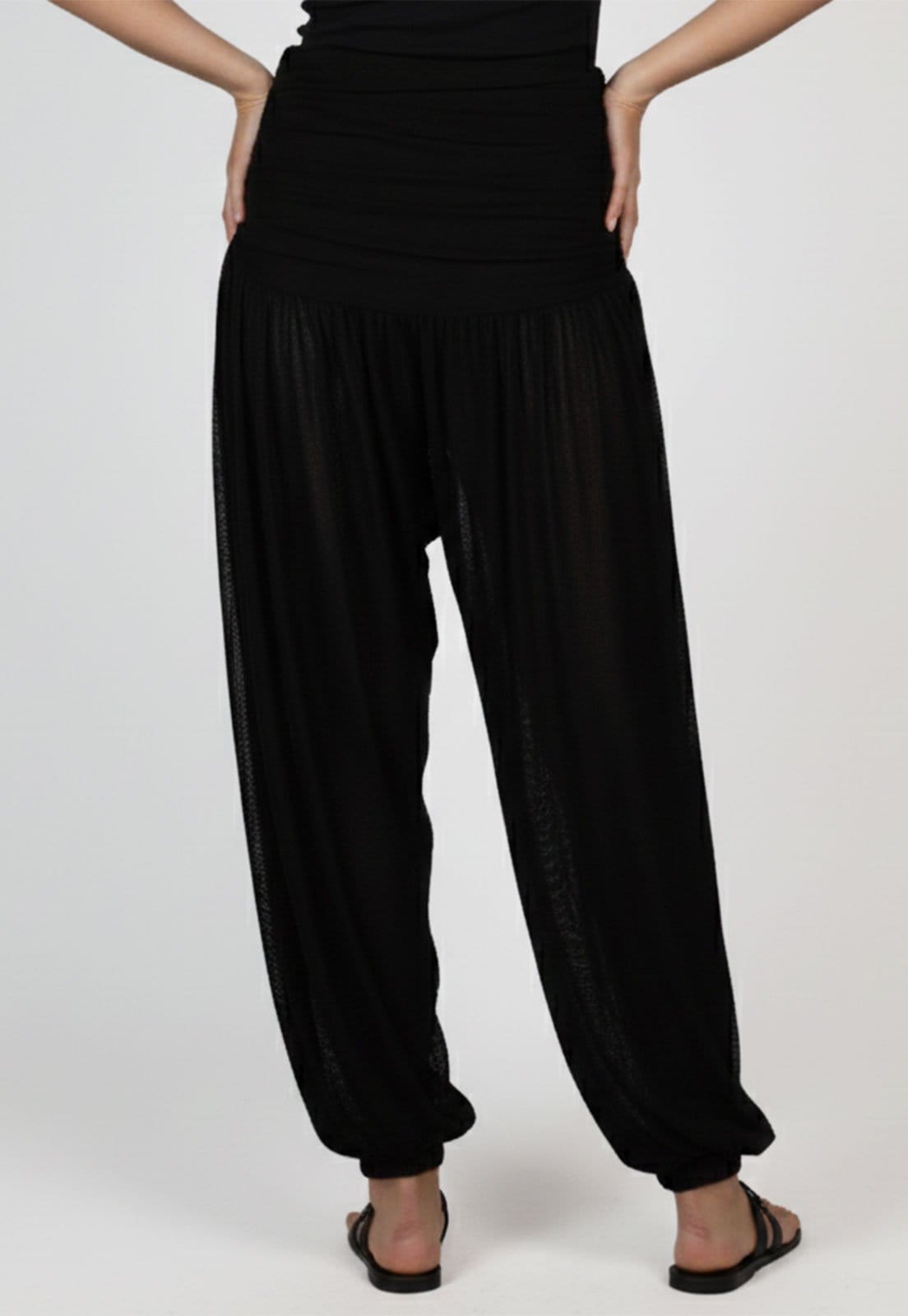 Vista 2 Calça Feminina Colcci Tule Preta Colcci preto