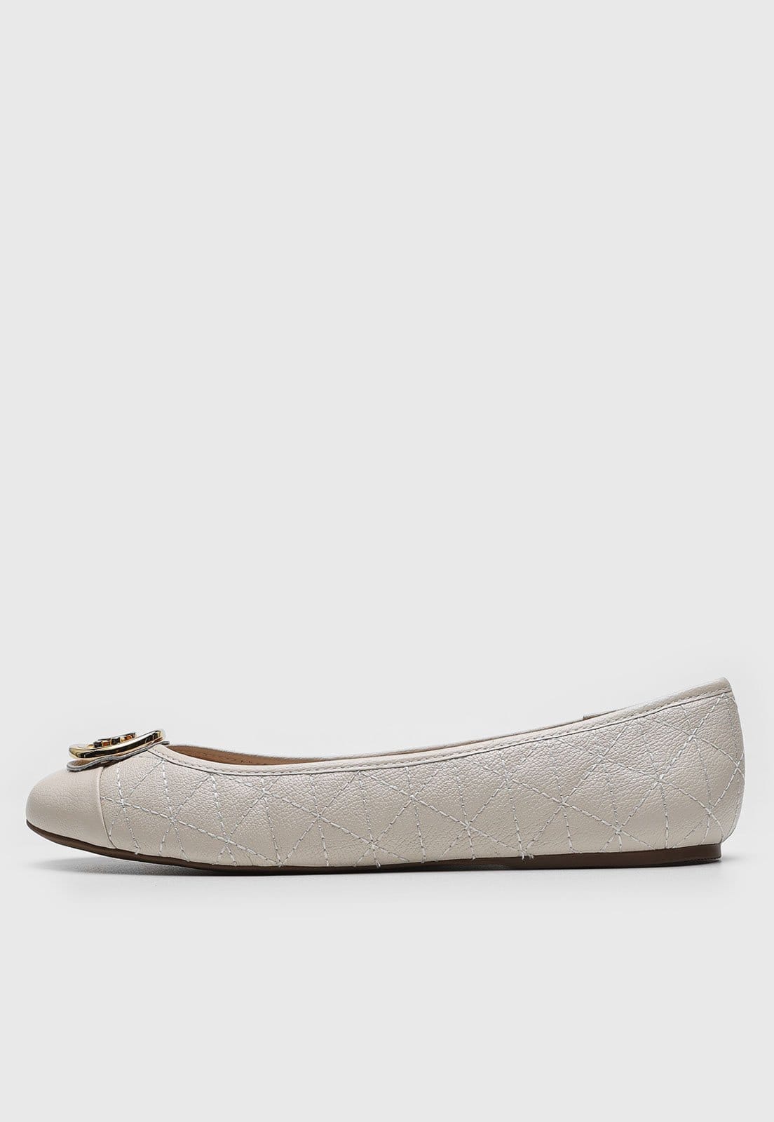 Vista principal Sapatilha Couro Jorge Bischoff Aplicação Off-White Jorge Bischoff off-white white