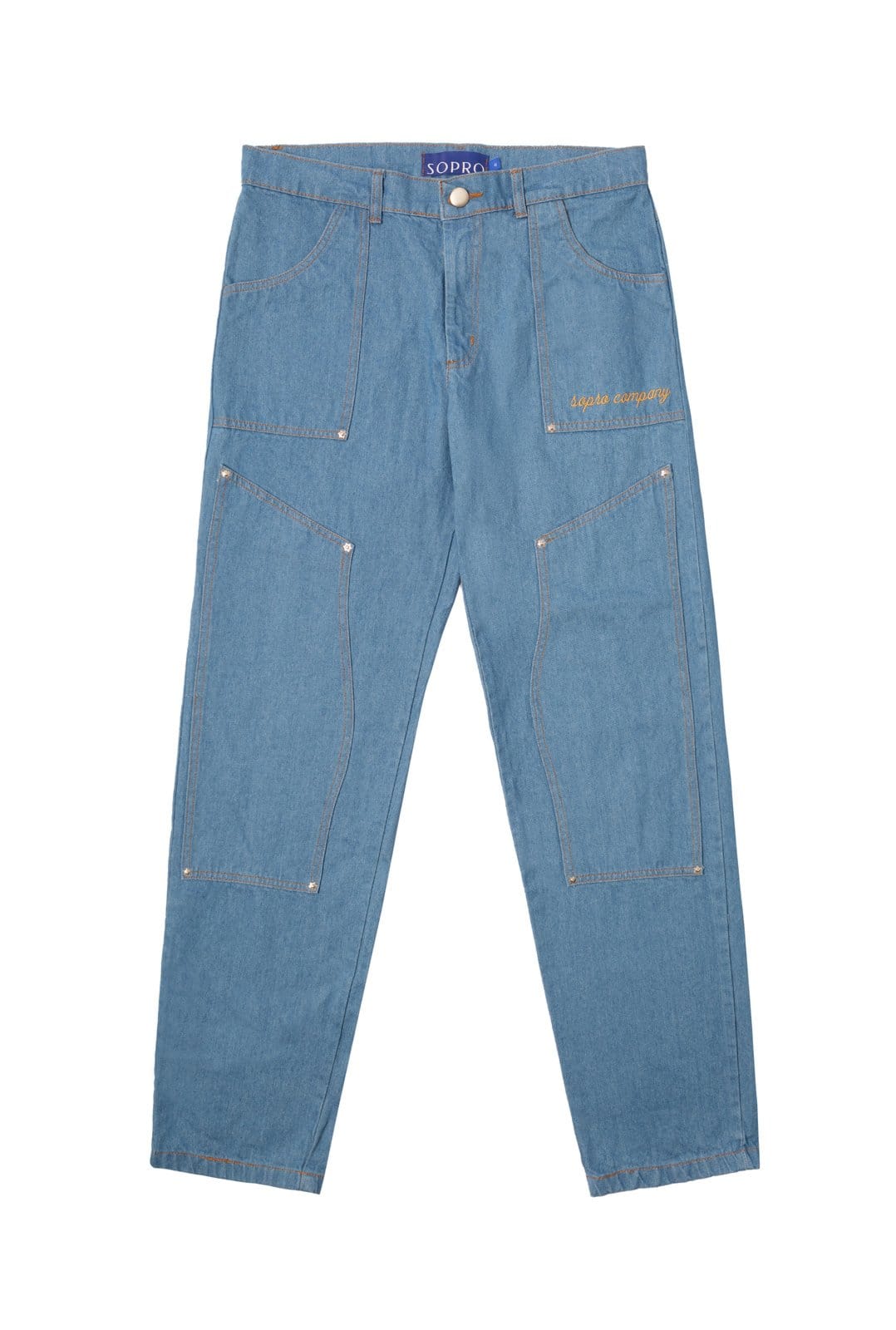 Vista principal Calça Sopro Aporo Sulco Sopro jeans