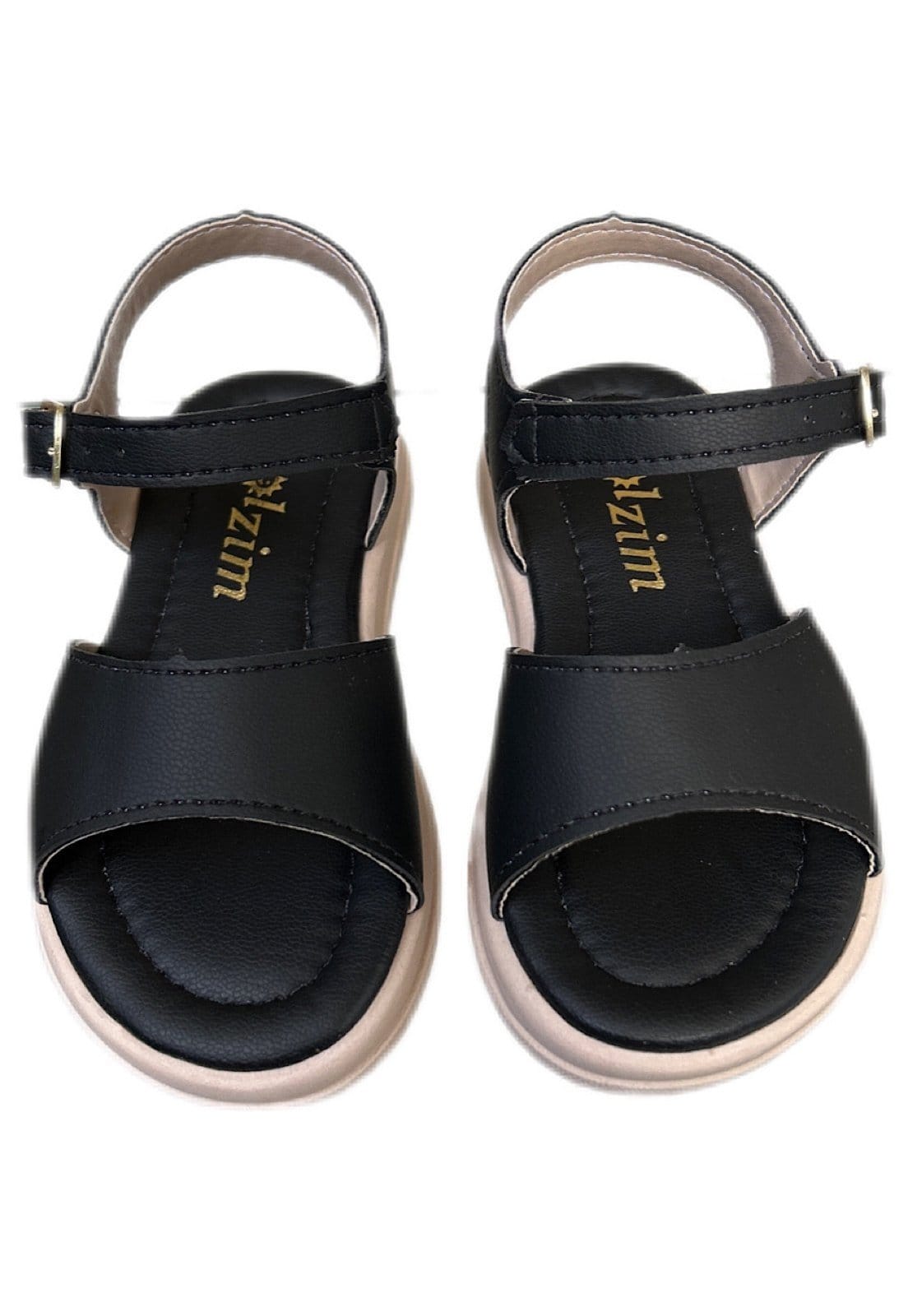 Vista 2 Infantil - Sandalia menina Gaspea para meninas Solzim Preta SOLZIM CALÇADOS preto