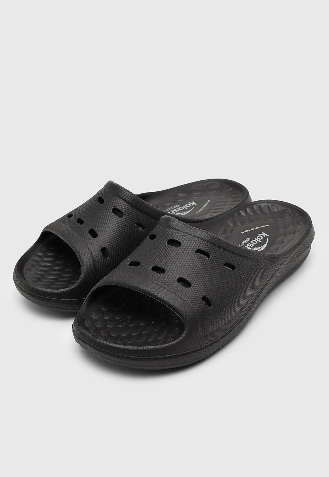 Vista 2 Chinelo Feminino Kolosh Slide Kolosh preto