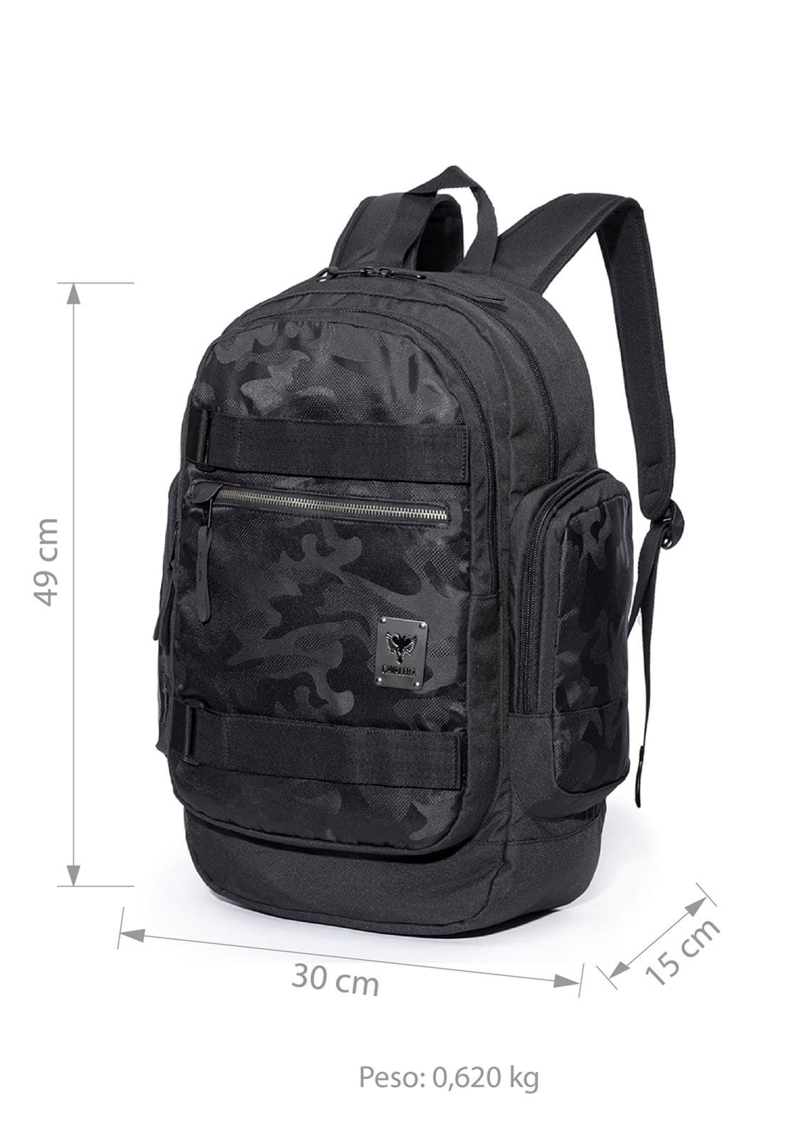Mochila Bolsa Skatista Masculina Cavalera Commander