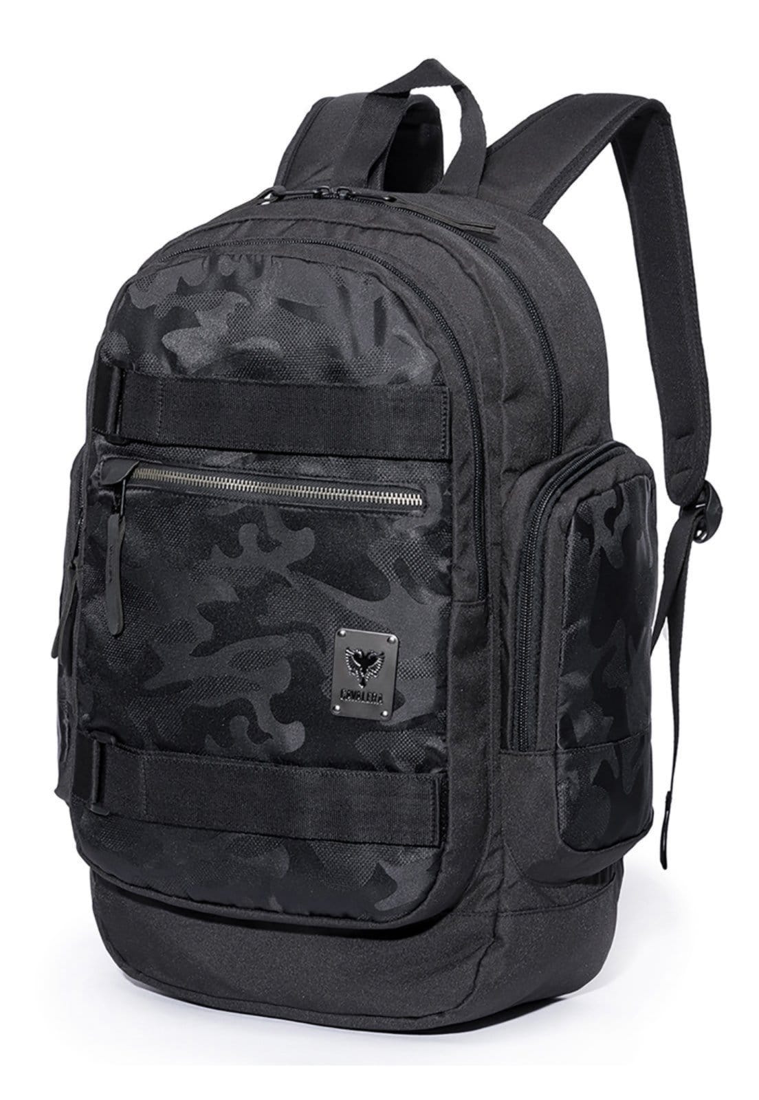 Vista 2 Mochila Bolsa Skatista Masculina Cavalera Commander Cavalera preto