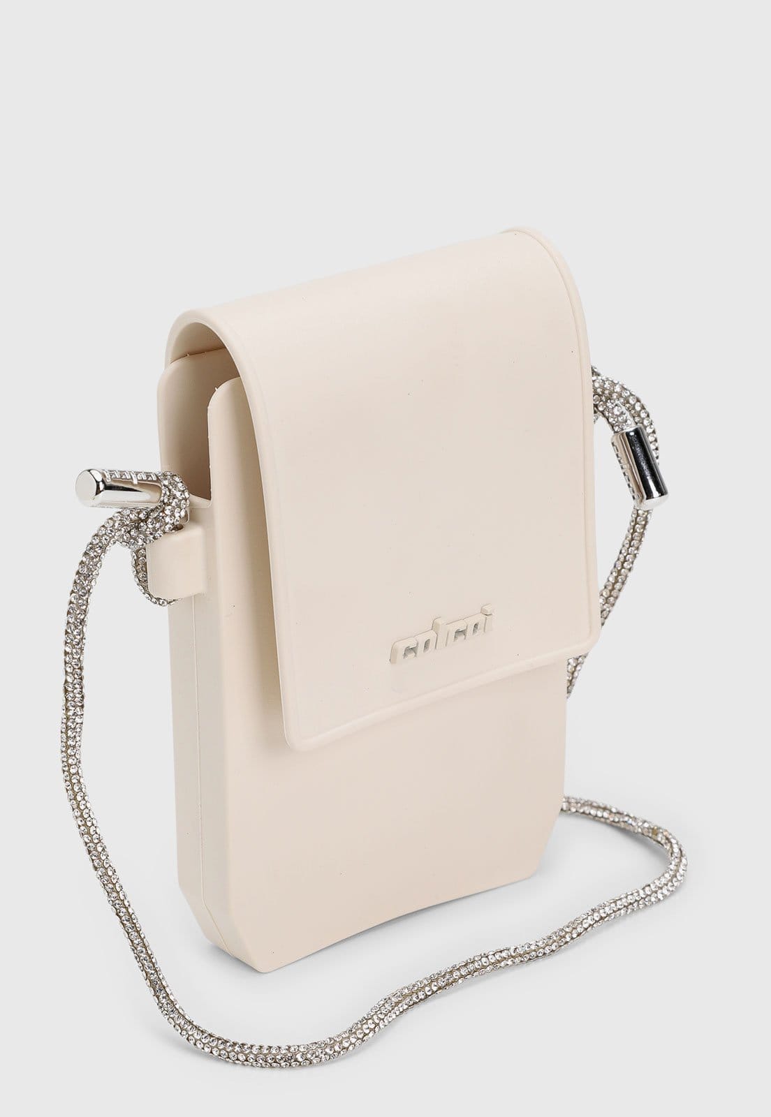 Vista 2 Bolsa Feminina Colcci Compacta Alça Corrente Off-White Colcci off-white white
