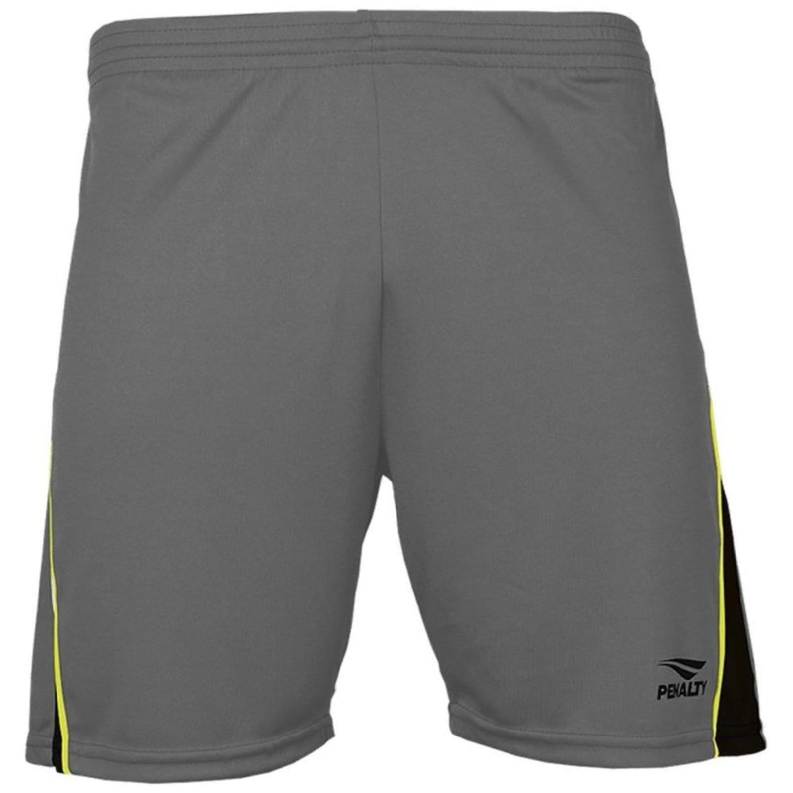 Calção Masculino Penalty Shoulder Futebol Cinza/Verde