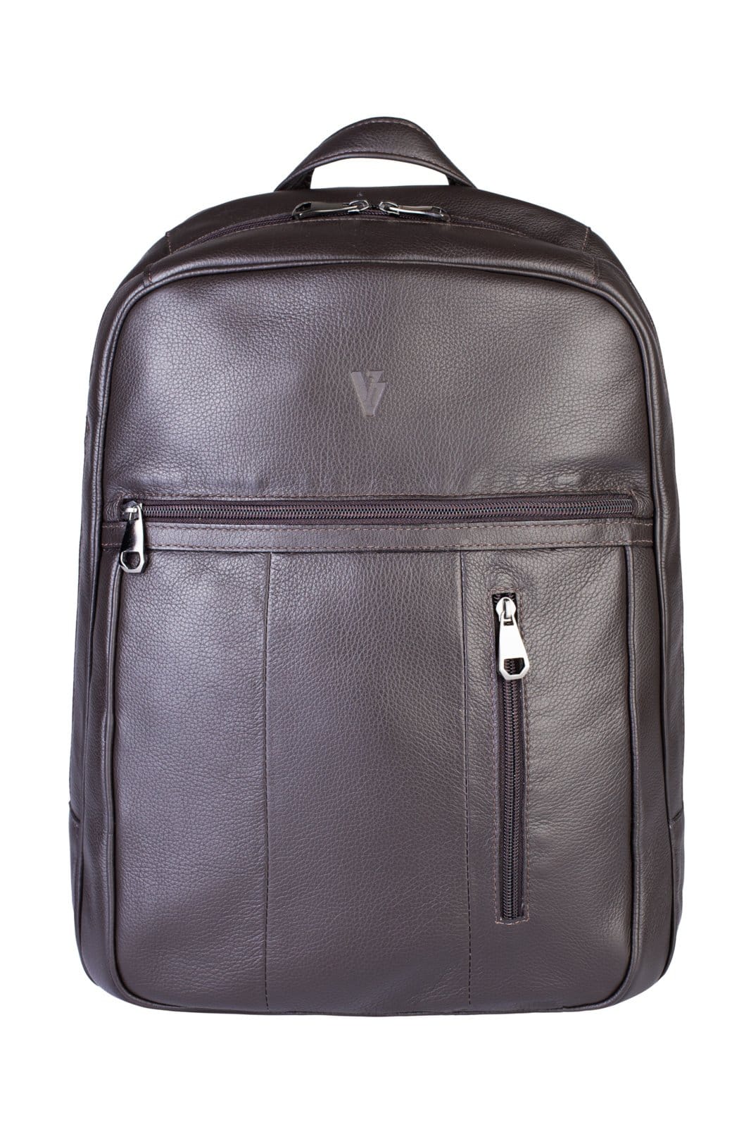 Mochila Vira Vento Masculina Em Couro Para Notebook Murilo