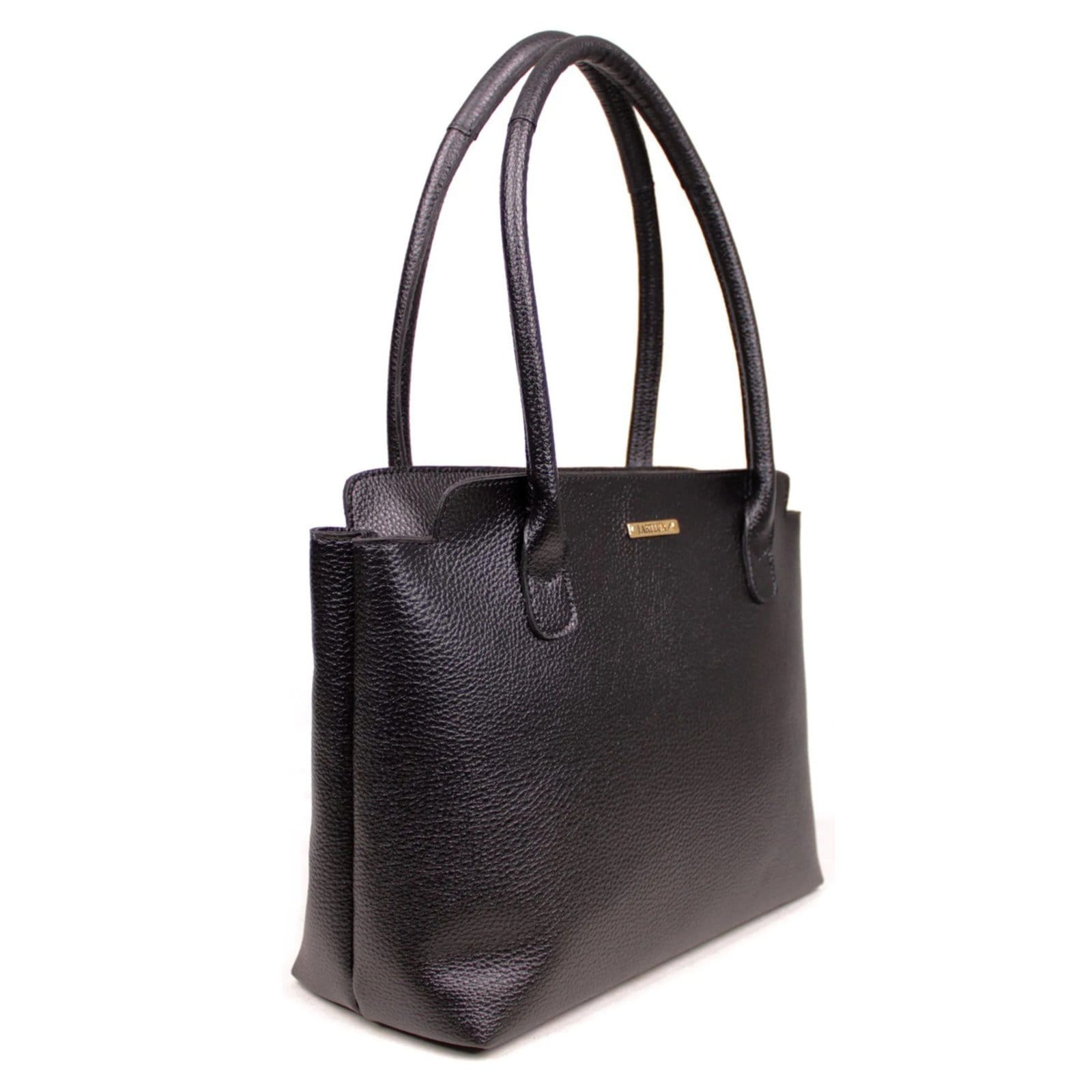 Vista 2 Bolsa de Ombro Feminina Artlux 9015 Artlux preto