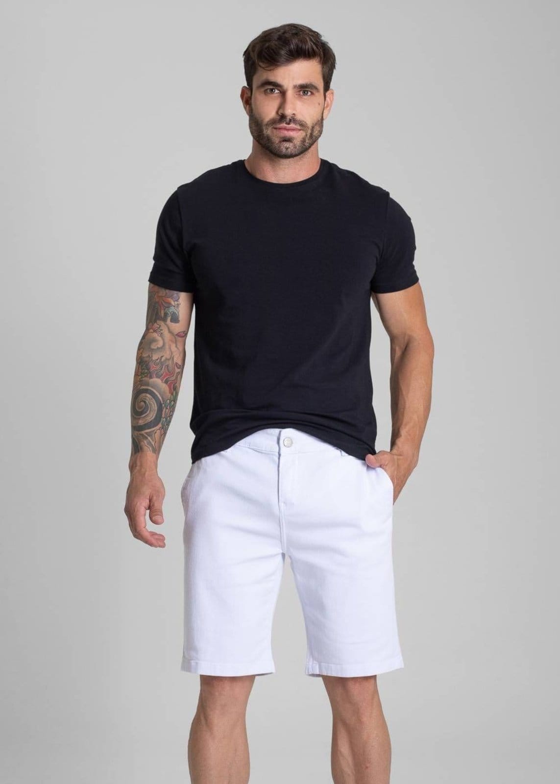 Vista 2 Bermuda Sarja Sawary - 281856 Sawary branco