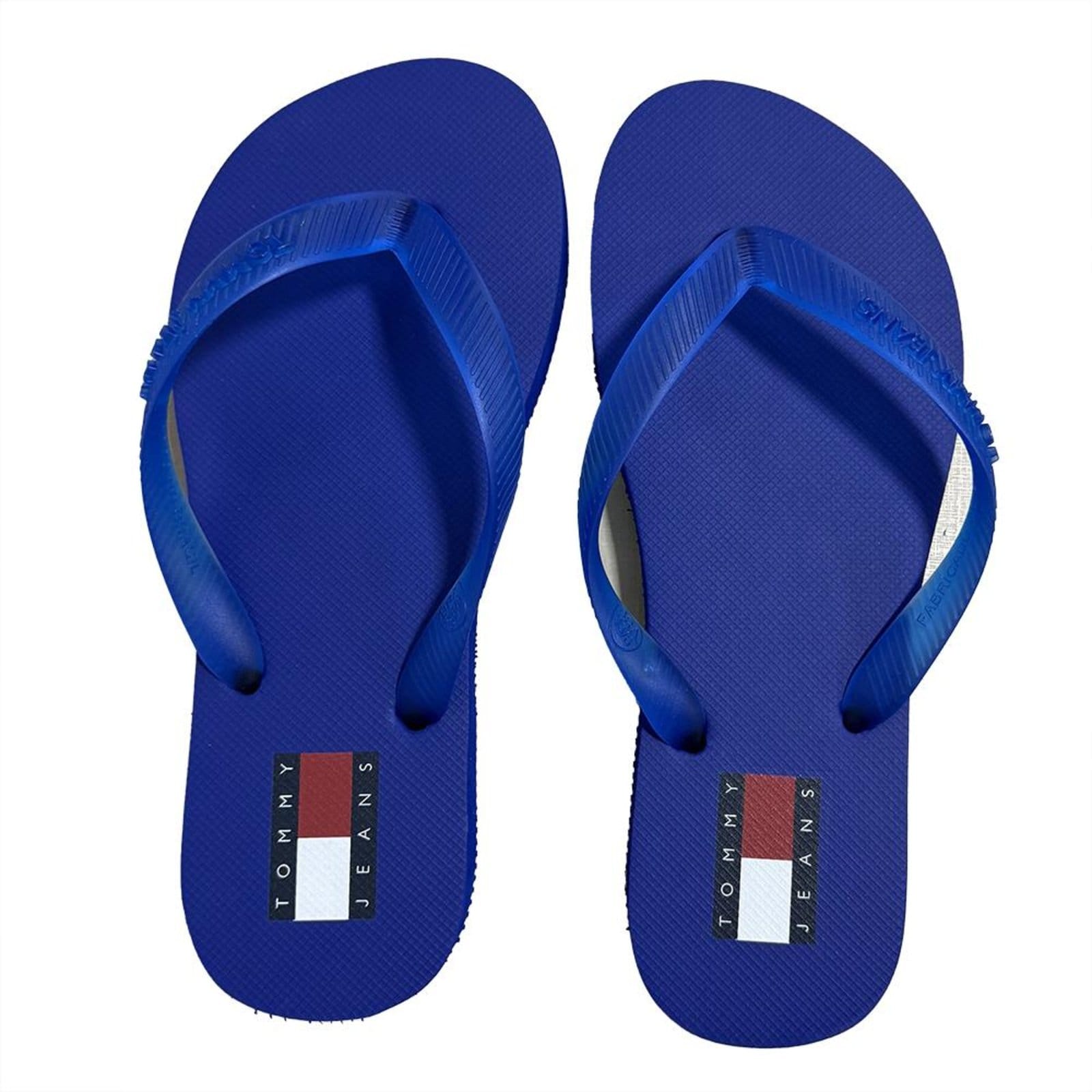 Vista principal Chinelo Tommy Hilfiger TJW Logo Flip Flop Sugarplum Blue Tommy Hilfiger azul blue