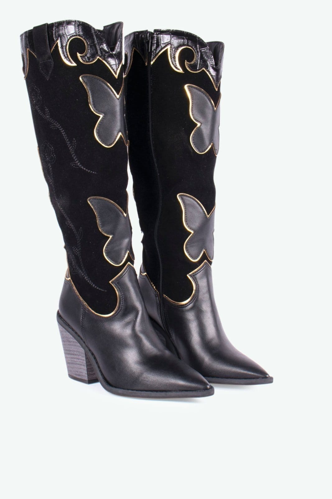 Vista 2 Bota Debbie Suzana Santos preto