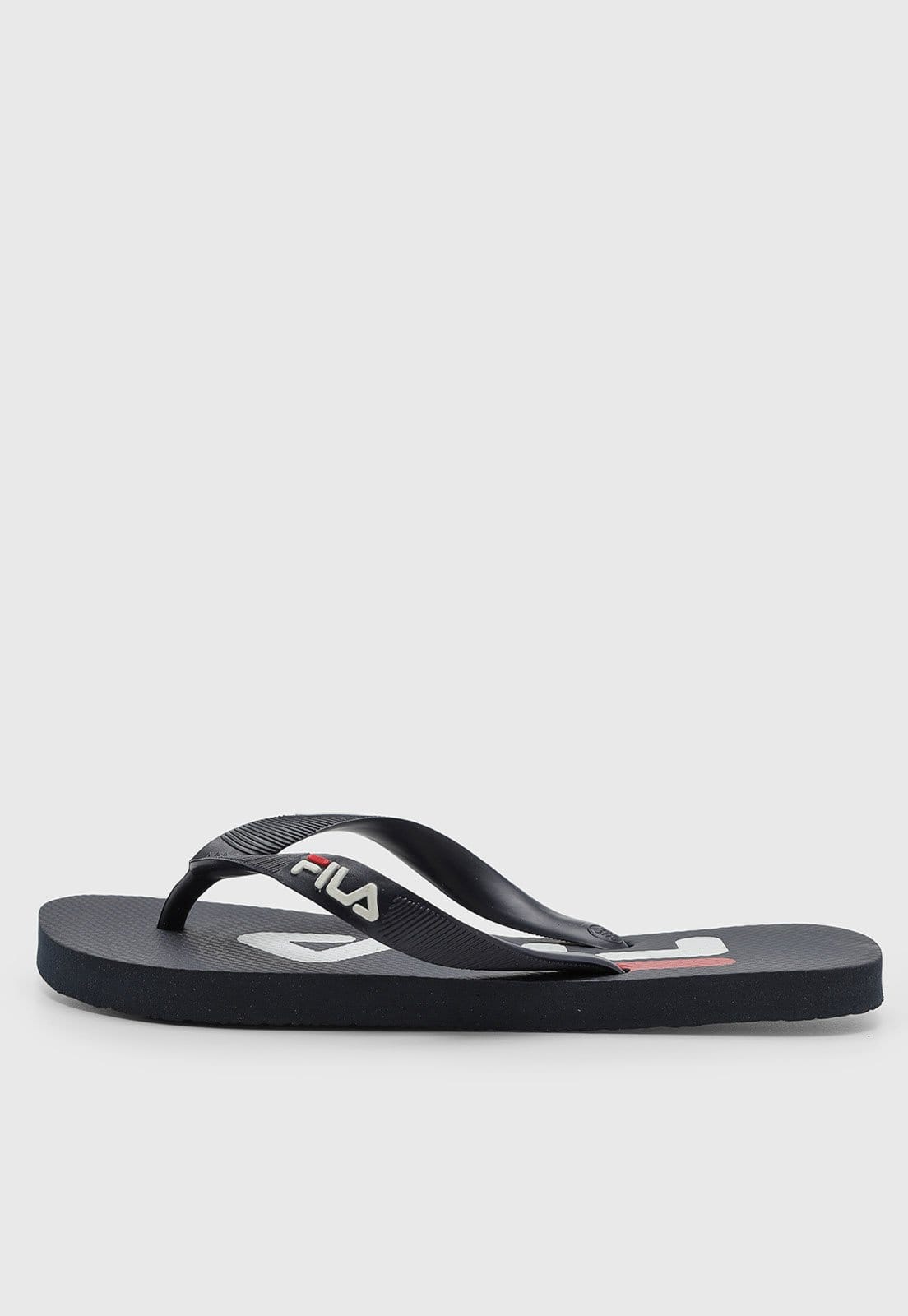 Vista 2 Chinelo Feminino Fila Fingers Fila azul marinho