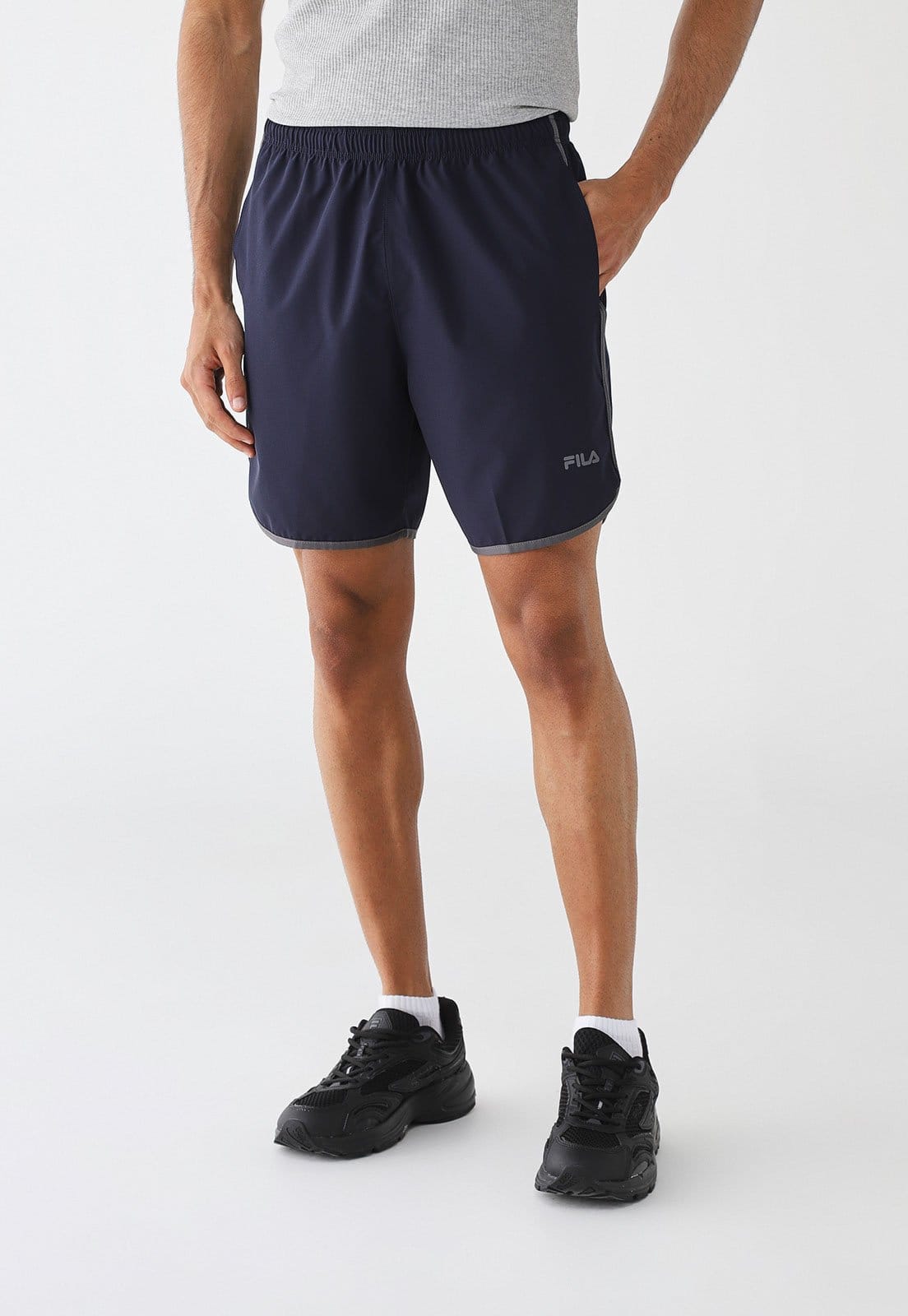 Bermuda Fila Reto Curve Azul-Marinho