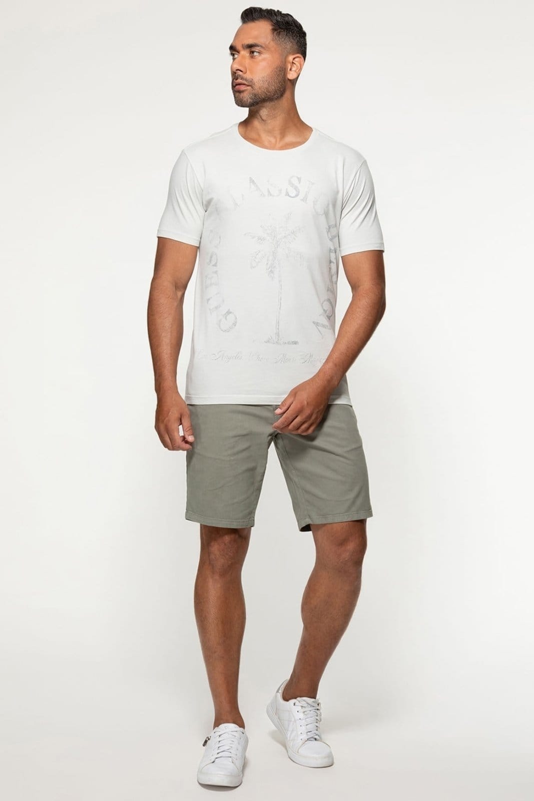 Vista 2 Bermuda Chino Guess Guess verde