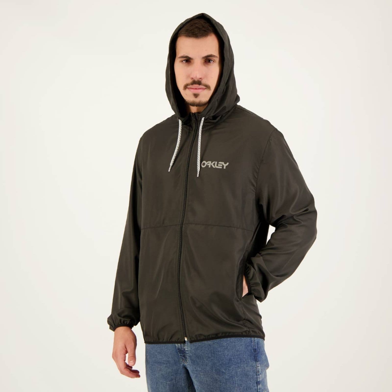 Vista 2 Jaqueta Oakley B1B Packable Preta Oakley preto