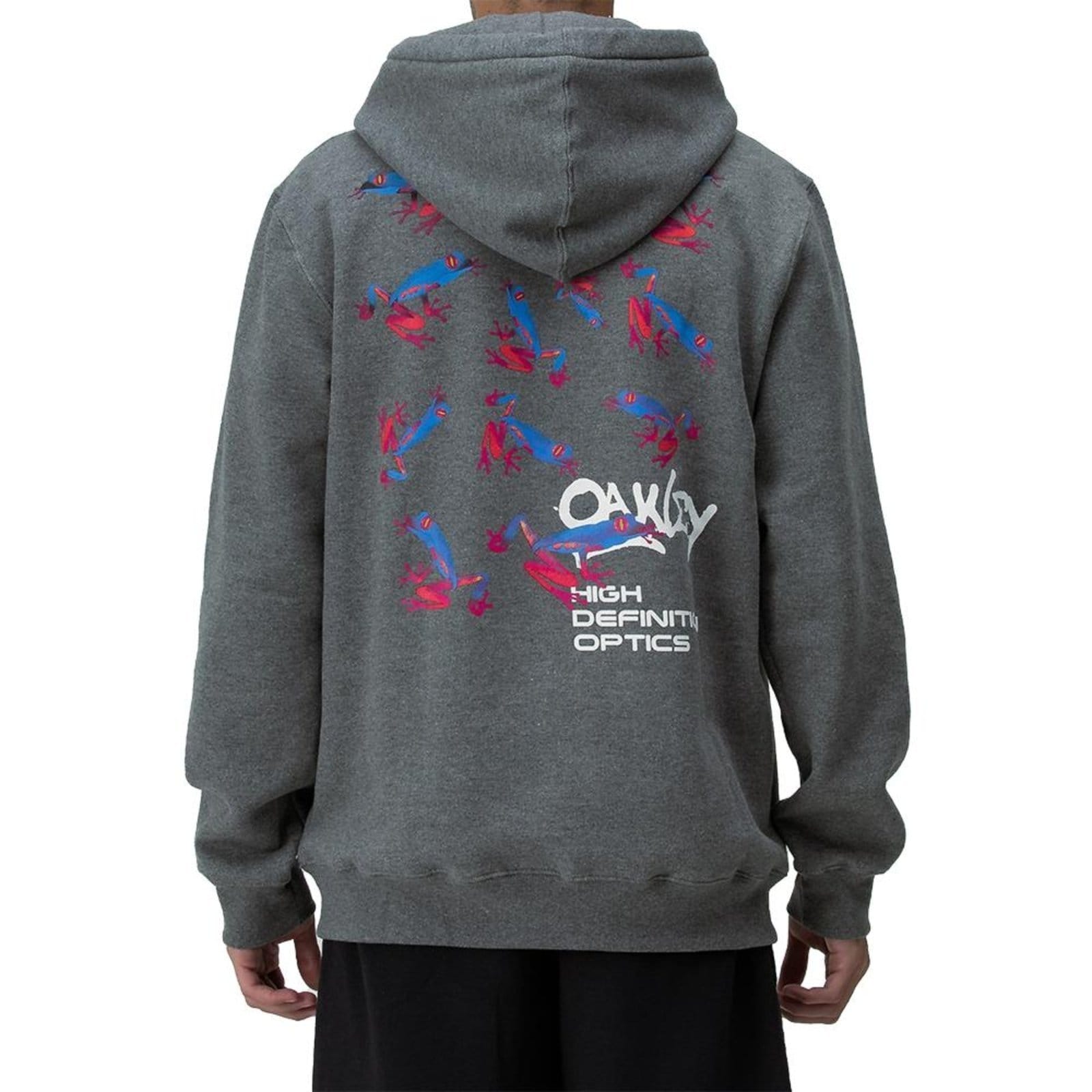 Vista 2 Moletom Oakley Canguru High Definition Optics Graphic Grey Oakley grafite grey