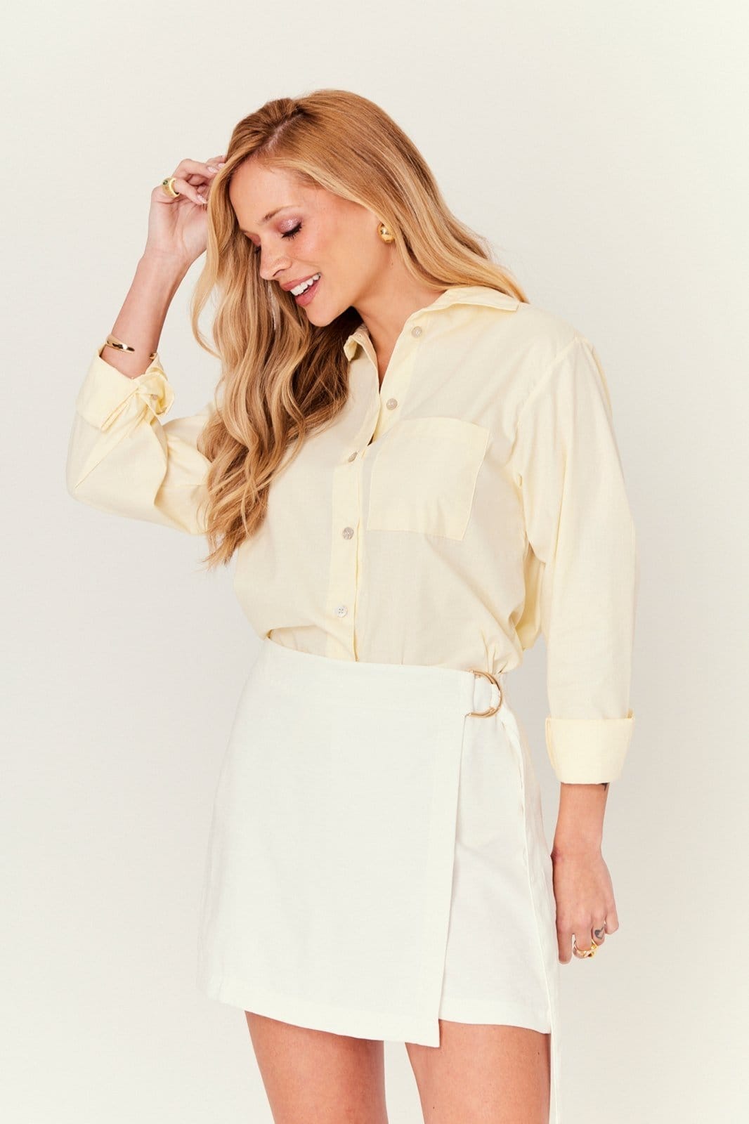 Vista 2 Camisa In Love Suelen In Love amarelo