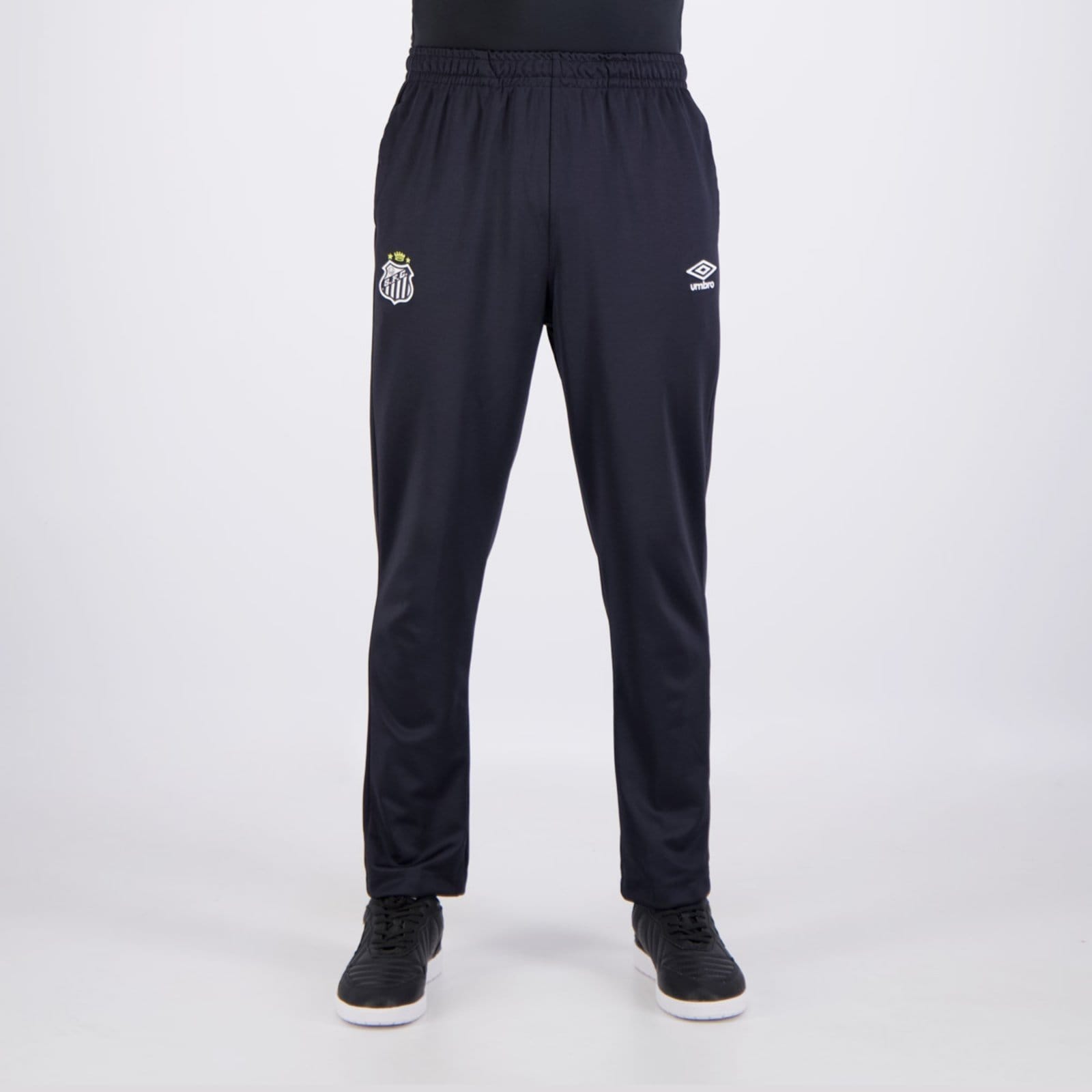 Vista principal Calça Umbro Santos Viagem 2026 Umbro preto