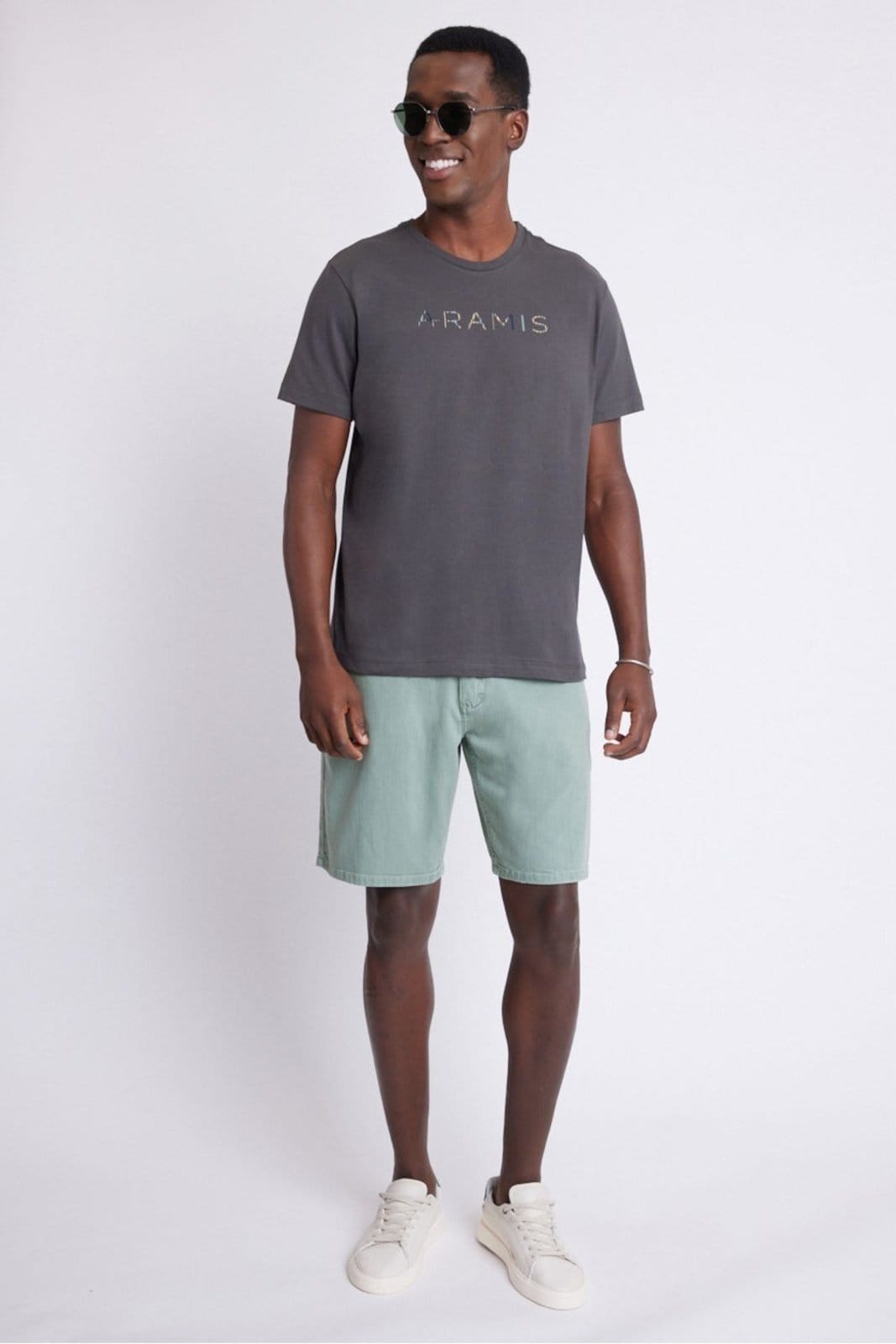 Vista 2 Bermuda Aramis 5 Pockets Estonada Salvia - 38 Aramis verde