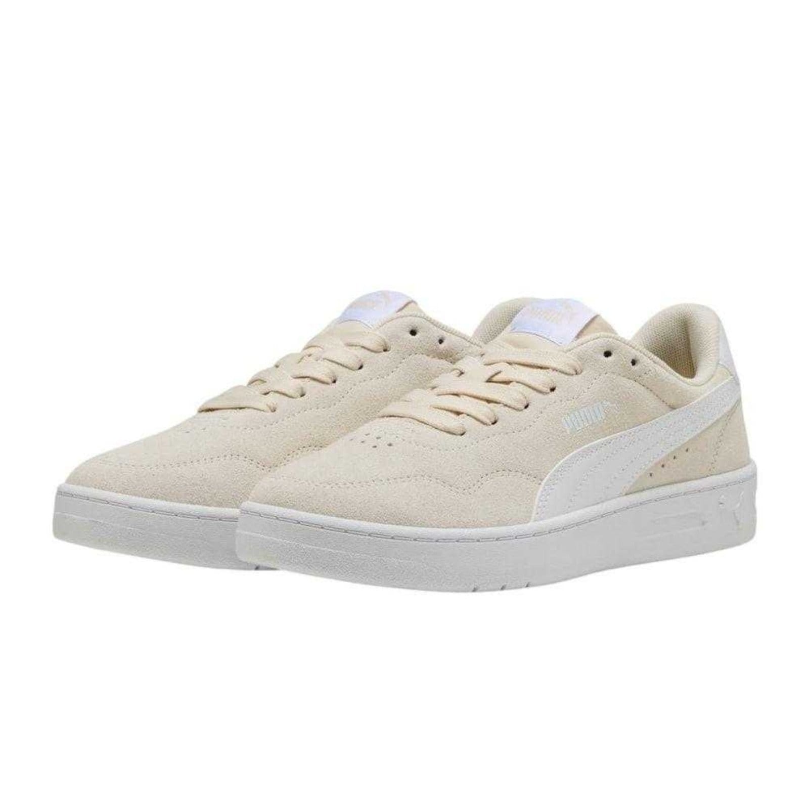 Vista 2 Tênis Masculino Puma Court Lally Suede Casual Puma bege