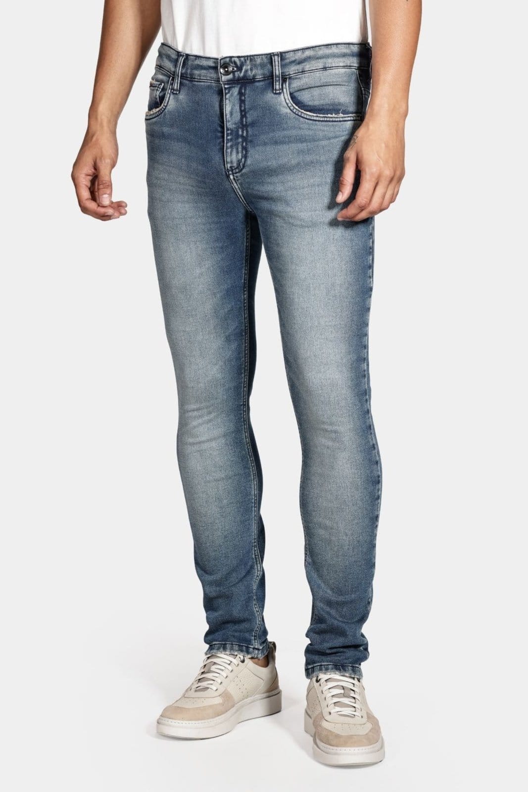 Calça Aramis Jeans Slim Comfort Vintage Azul Escuro