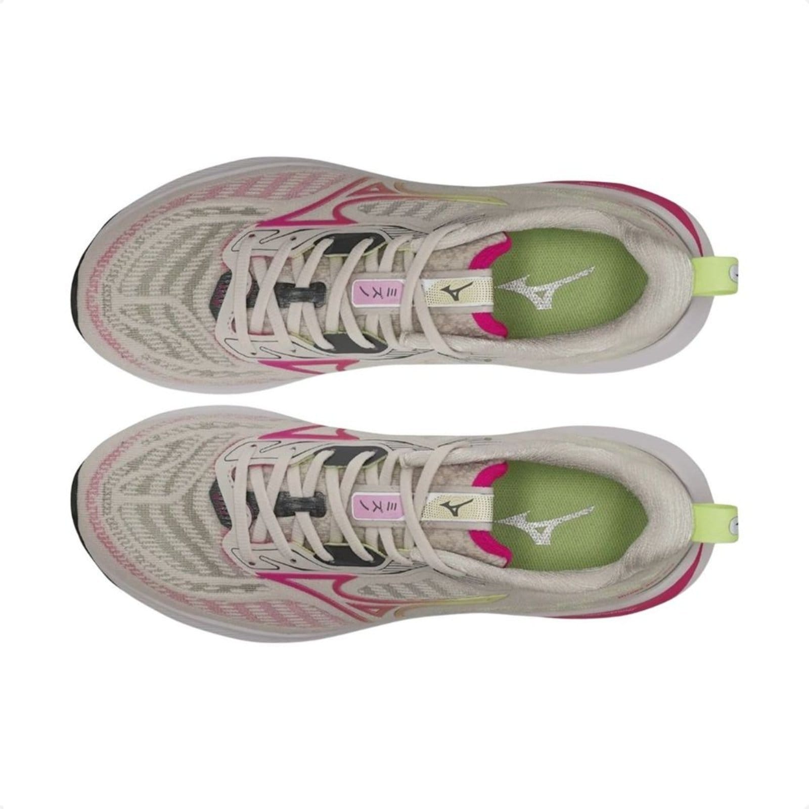 Vista 2 Tênis Running Feminino Mizuno Base Ride Mizuno bege