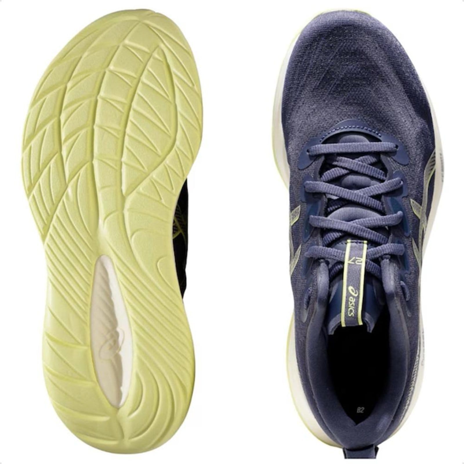 Vista 2 Tenis Masculino Asics Gel Cumulus 27 1011B960-500Azul 39 ASICS azul