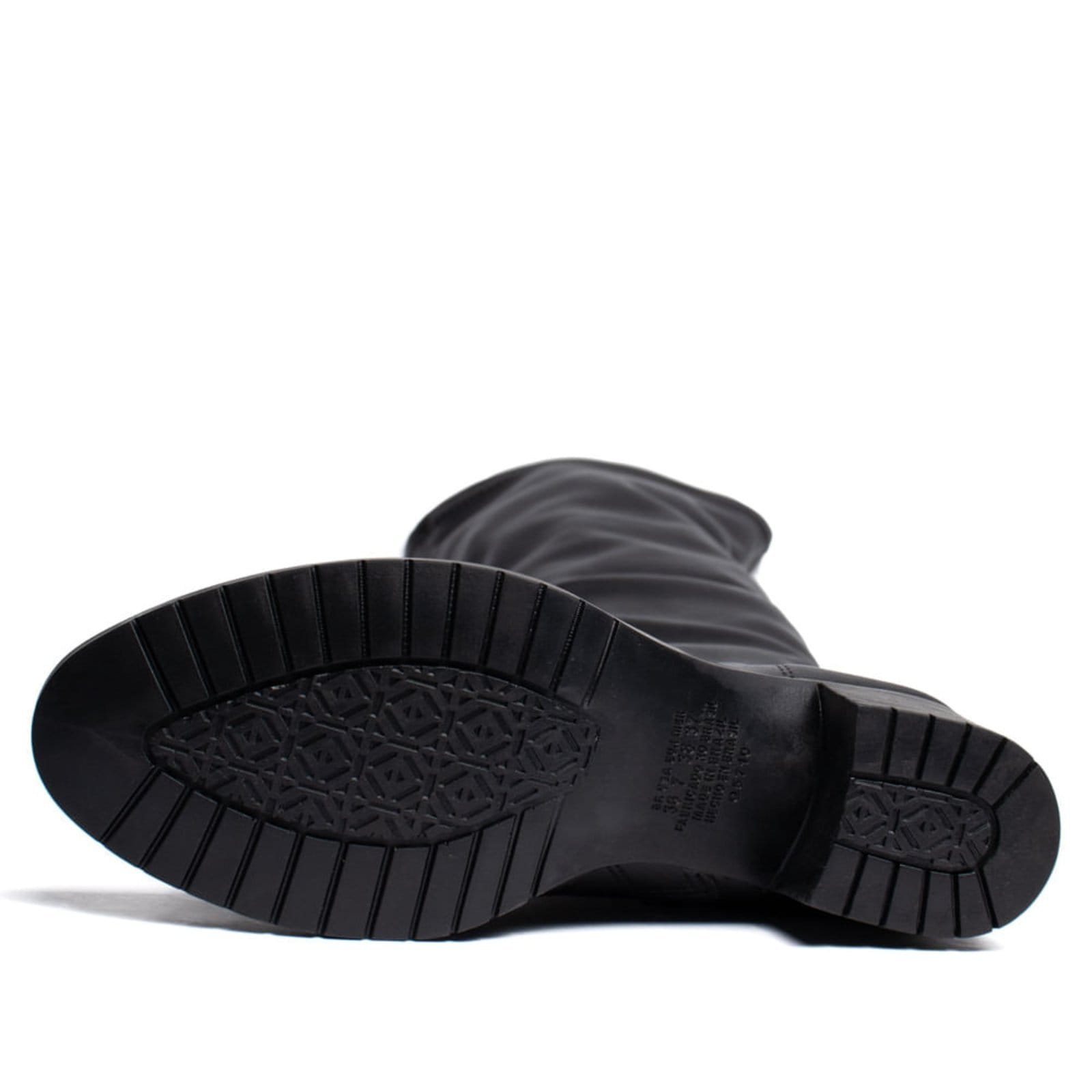 Vista 2 Bota Feminina Mississipi Over Salto Bloco MISSISSIPI preto