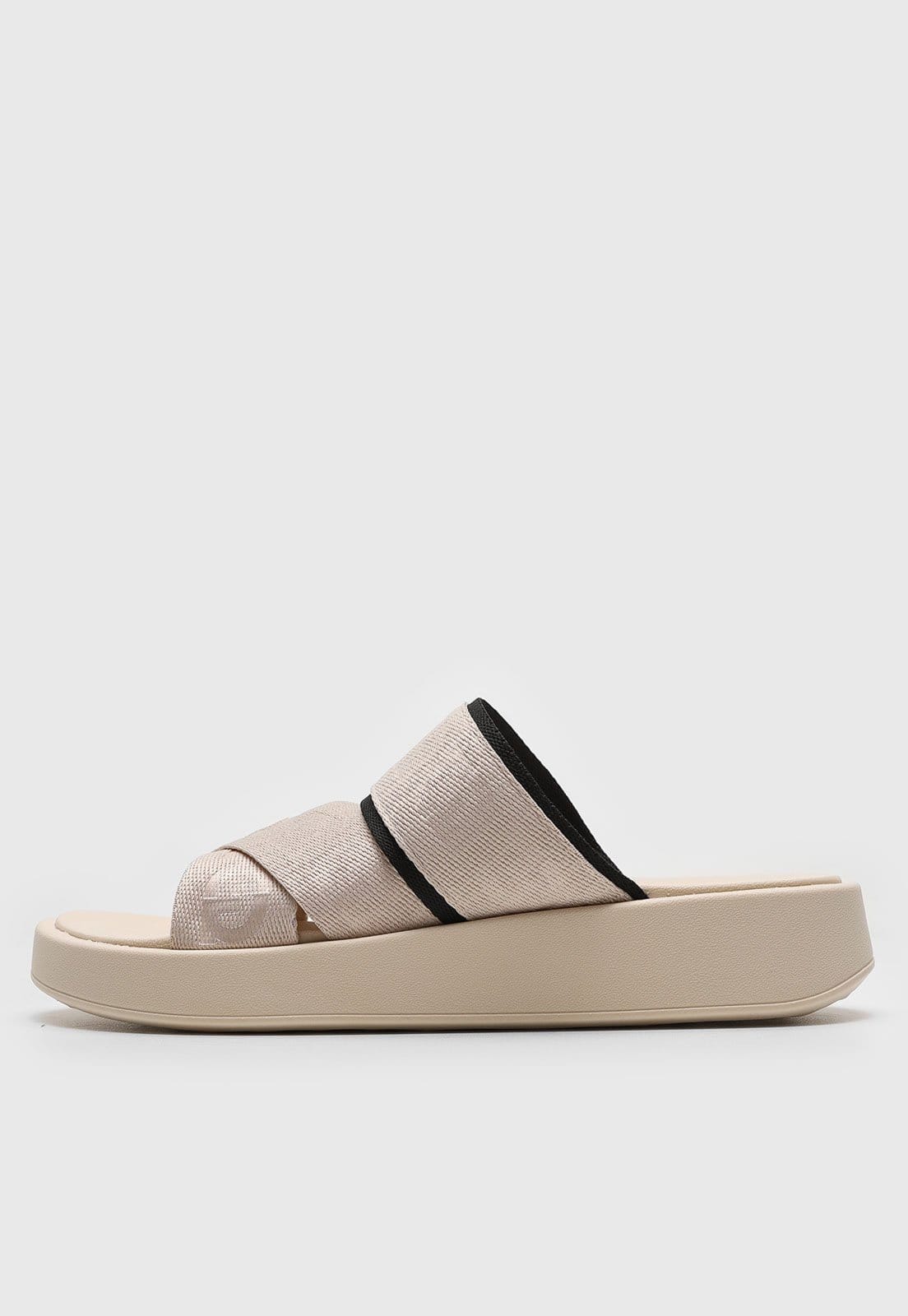 Vista principal Sandália Papete Degalls Tira Logo Off-White Degalls off-white white