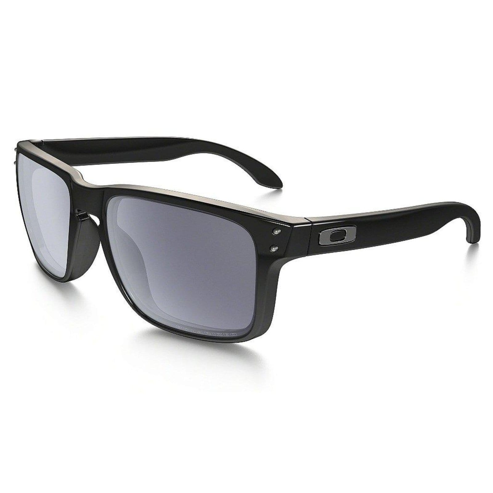 Vista principal Óculos de Sol Oakley Holbrook Polished Black W/ Grey Polarized Oakley incolor black