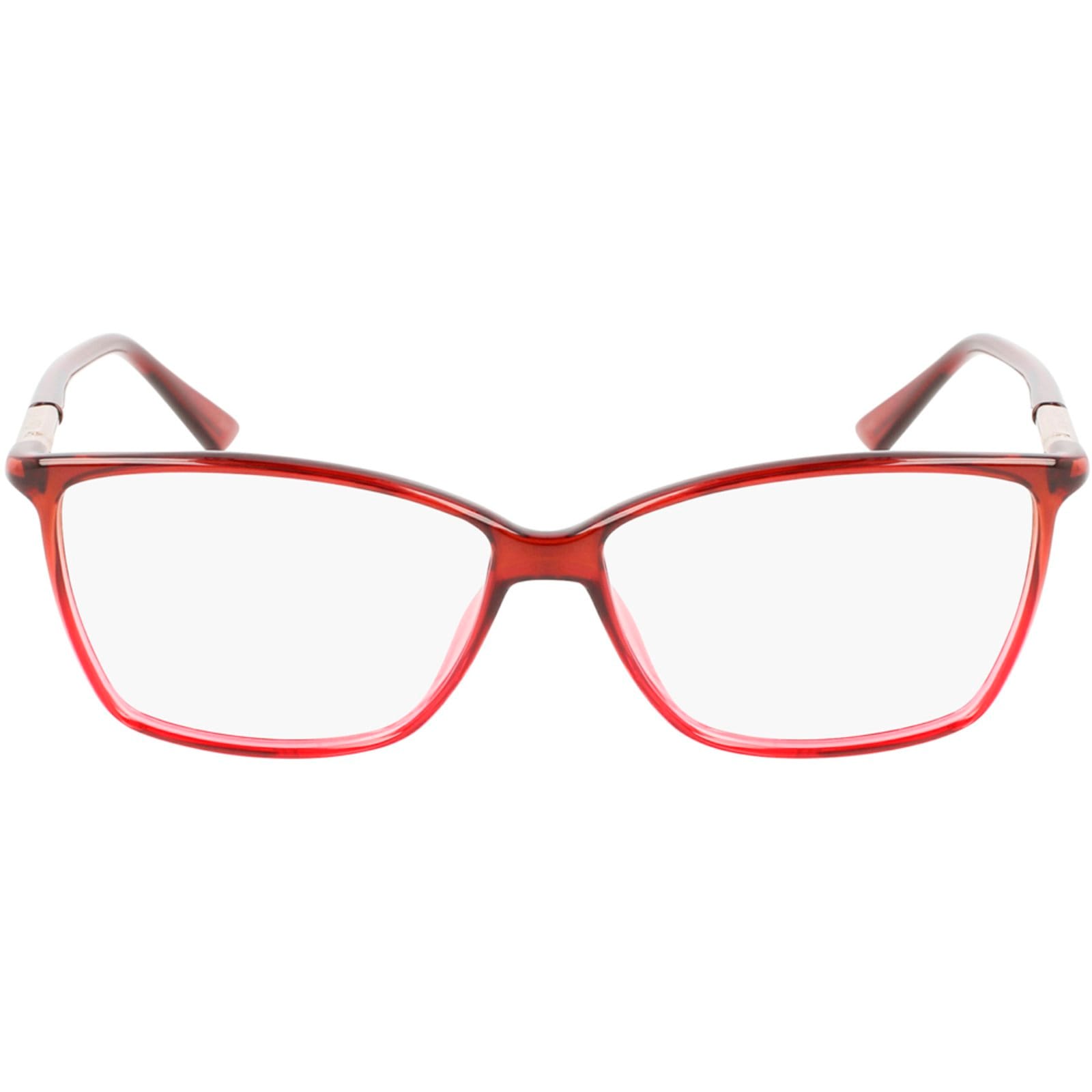 Vista 2 Armação Calvin Klein CK21524 605 Feminino Calvin Klein vermelho