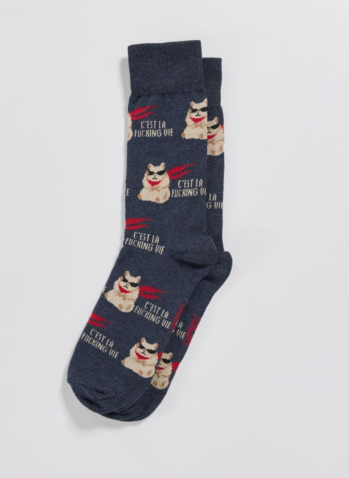 Meia Marinho Hamster Óculos De Sol