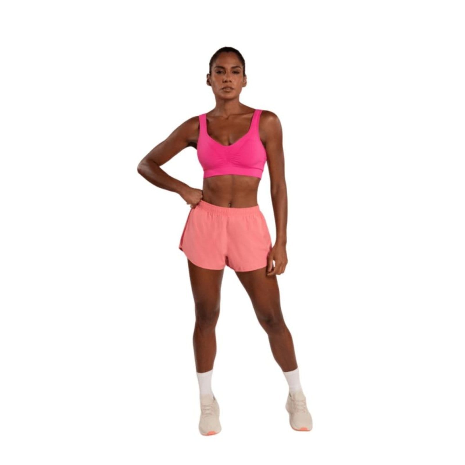 Short Lupo Sport Feminino Basic Run Poliéster 76448 TURQUESA M